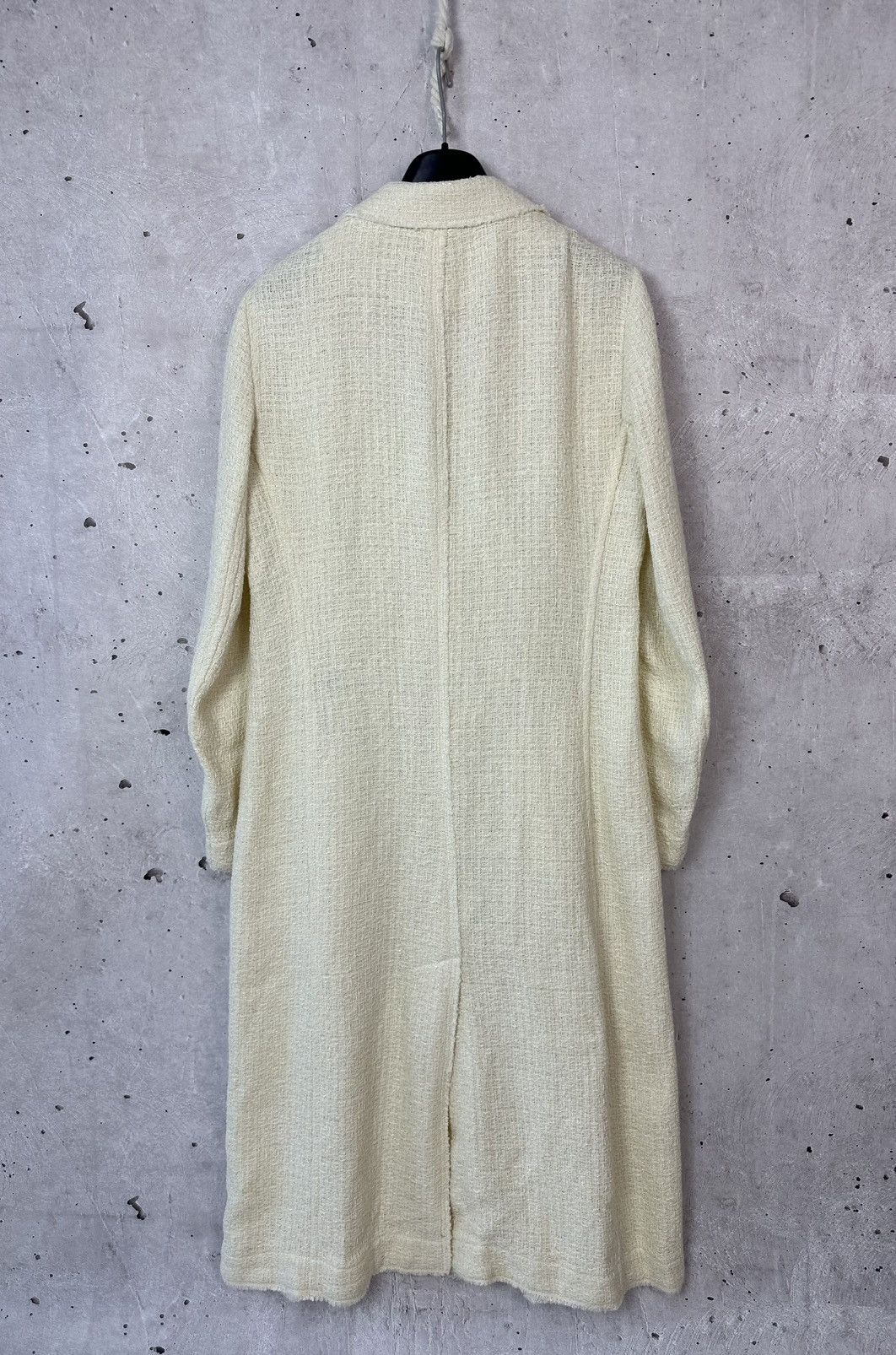 Joseph Joseph Sierra Tweed Ivory Visose Cotton Blend Women’s Coat Size S / US 4 / IT 40 - 8 Thumbnail
