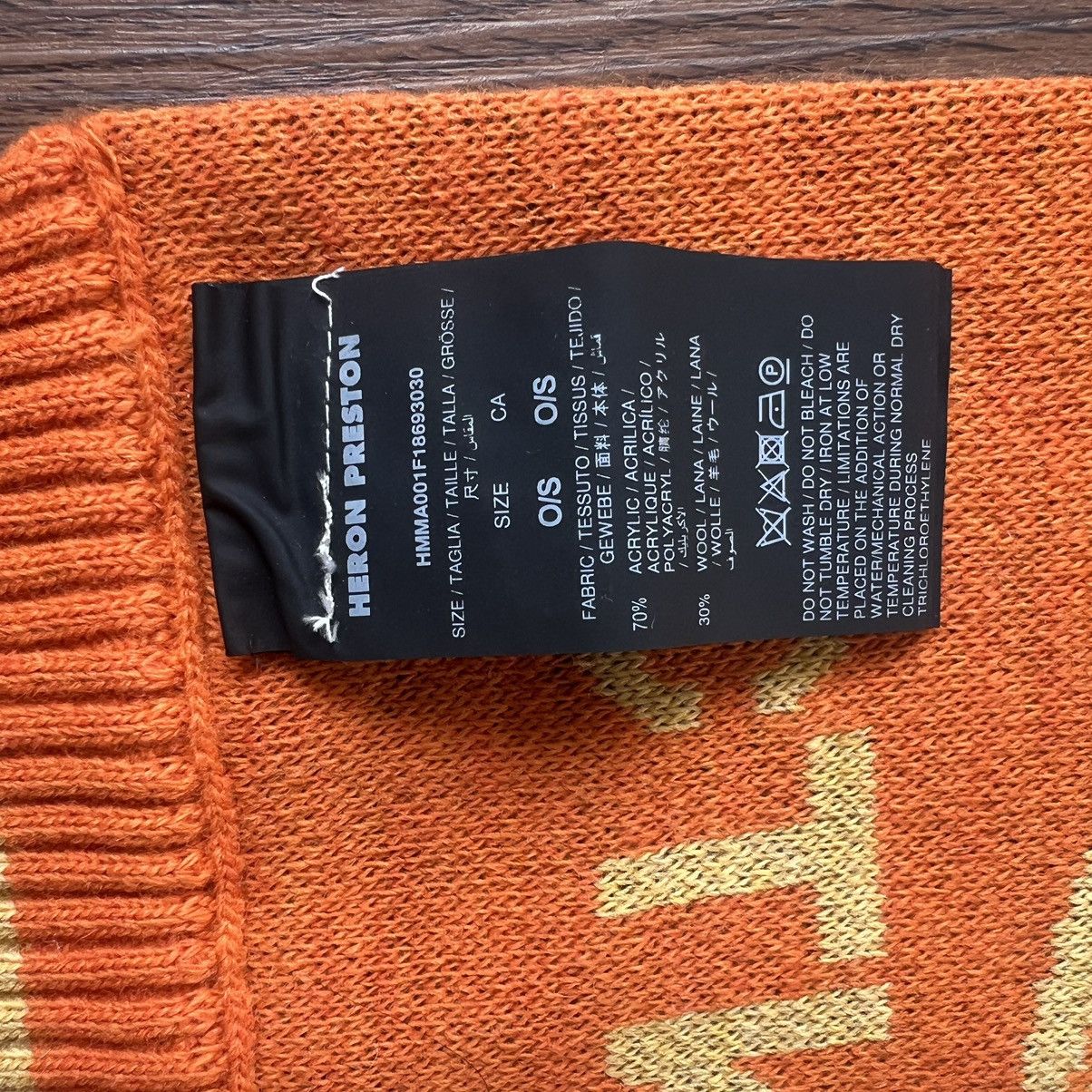 Heron Preston Heron preston college scarf Size ONE SIZE - 3 Thumbnail