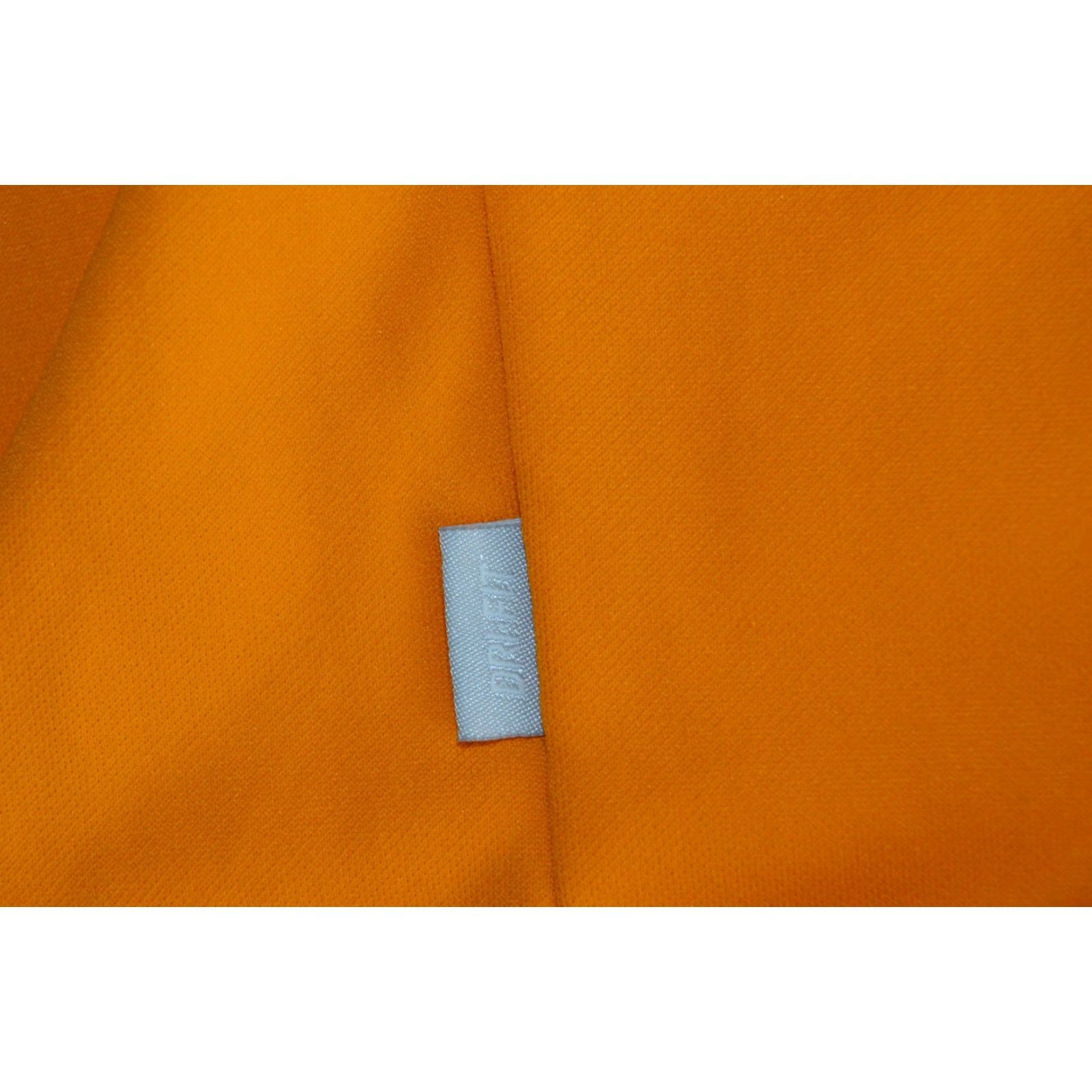 Nike Nike Shirt Mens Orange Long Sleeve Swoosh Logo Crewneck XXL Dri-FIT Cotton Size US XXL / EU 58 / 5 - 7 Thumbnail