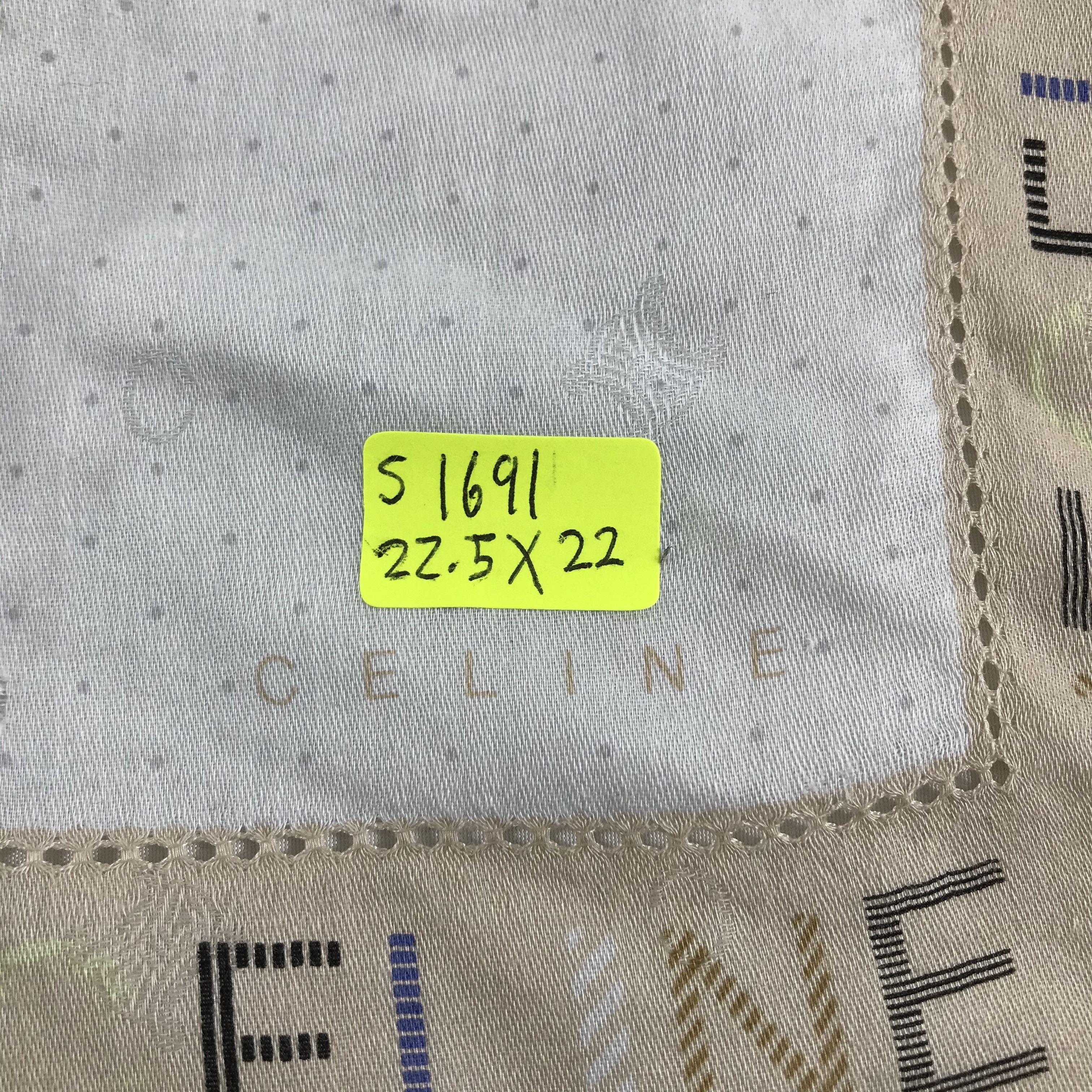 Celine × Vintage Celine Bandana / Handkerchief / Neckerchief - S1691 Size ONE SIZE - 6 Thumbnail