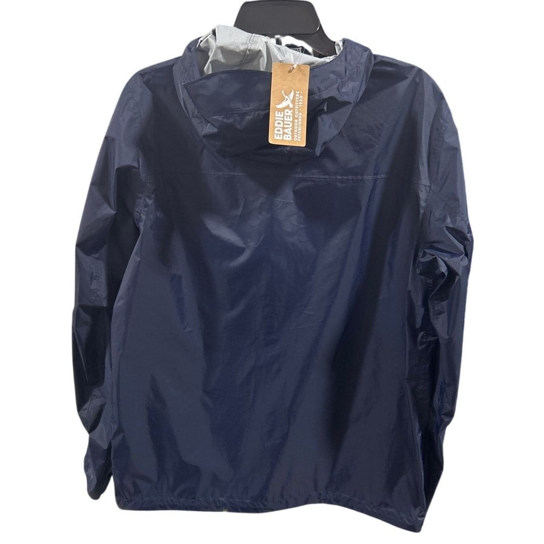 Eddie Bauer New Eddie Bauer Mens Medium Navy Blue Rippac Pro Rain Jacket Size US M / EU 48-50 / 2 - 6 Thumbnail