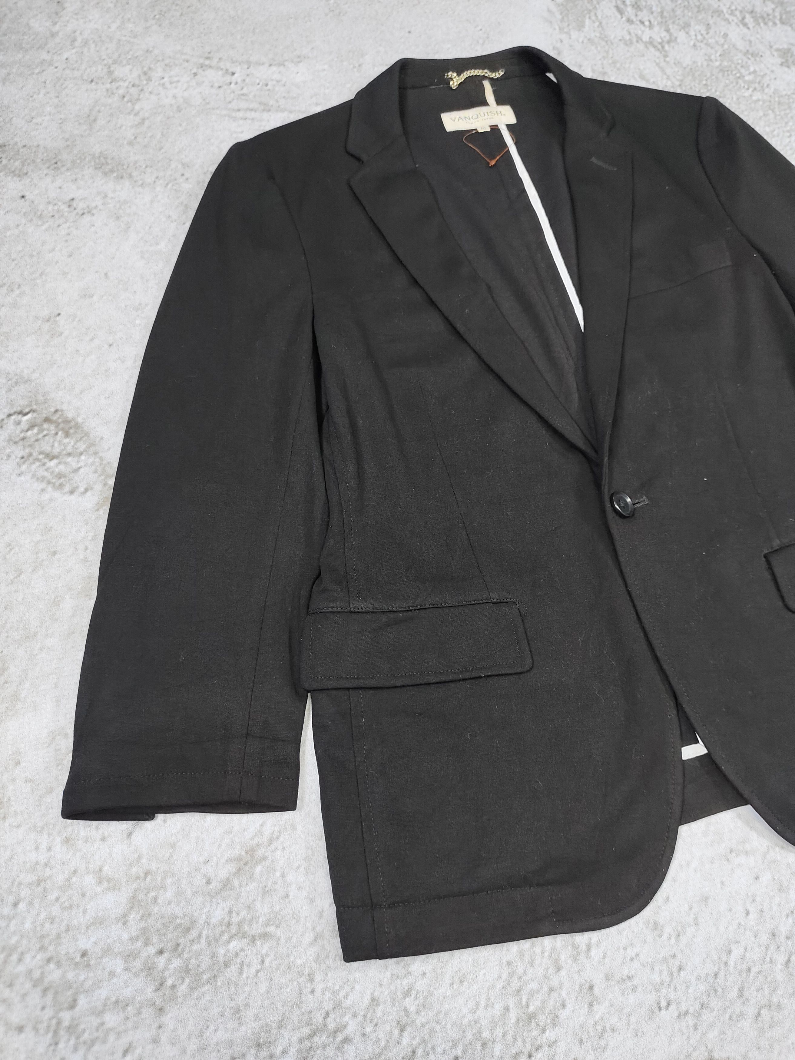 Vanquish VANQUISH Japan Sharp Minimal Tailoring Fitted Blazer Jacket Size US M / EU 48-50 / 2 - 4 Thumbnail