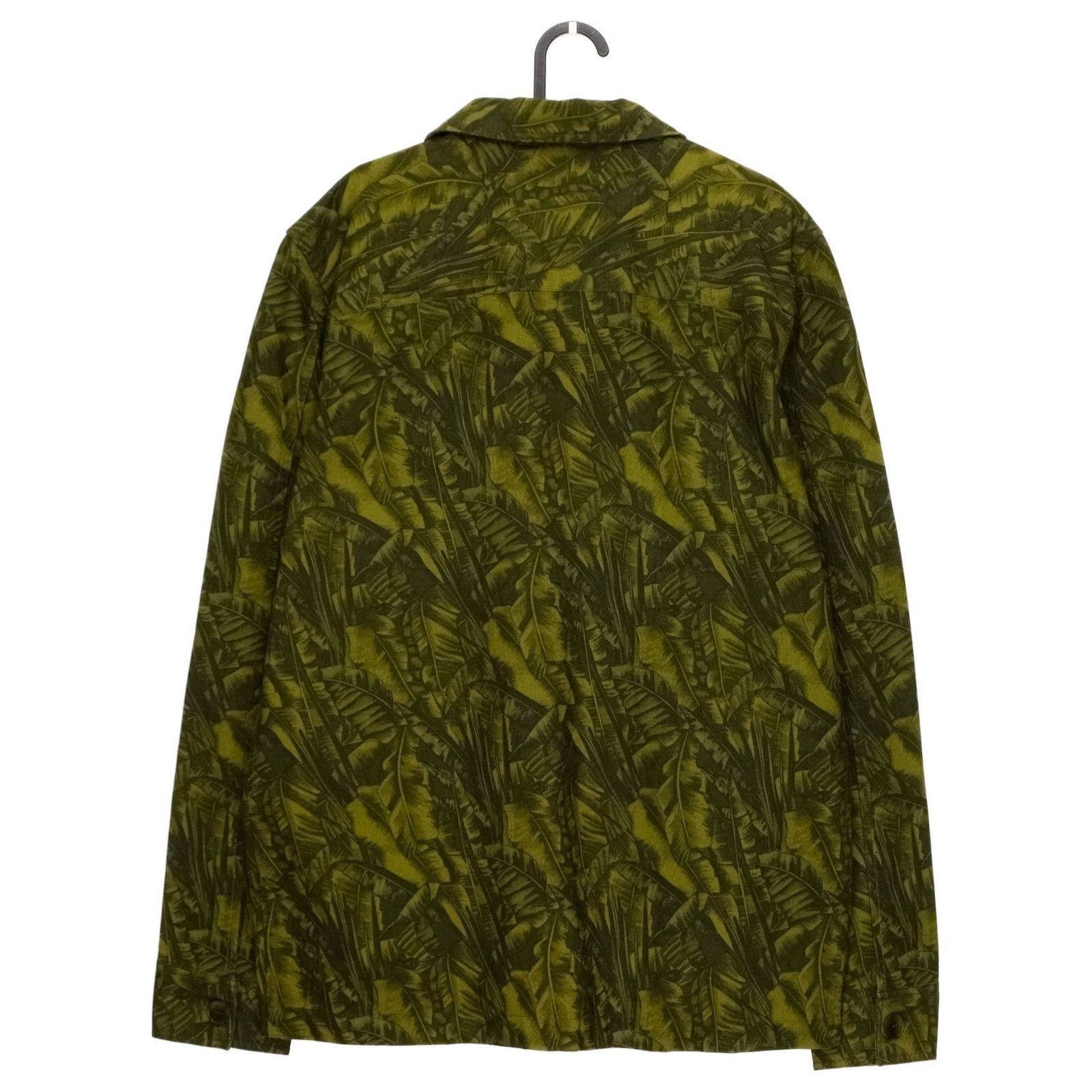 A.P.C. A.P.C. Harry Camouflage Print Green Ripstop Zip Jacket Size US L / EU 52-54 / 3 - 8 Thumbnail