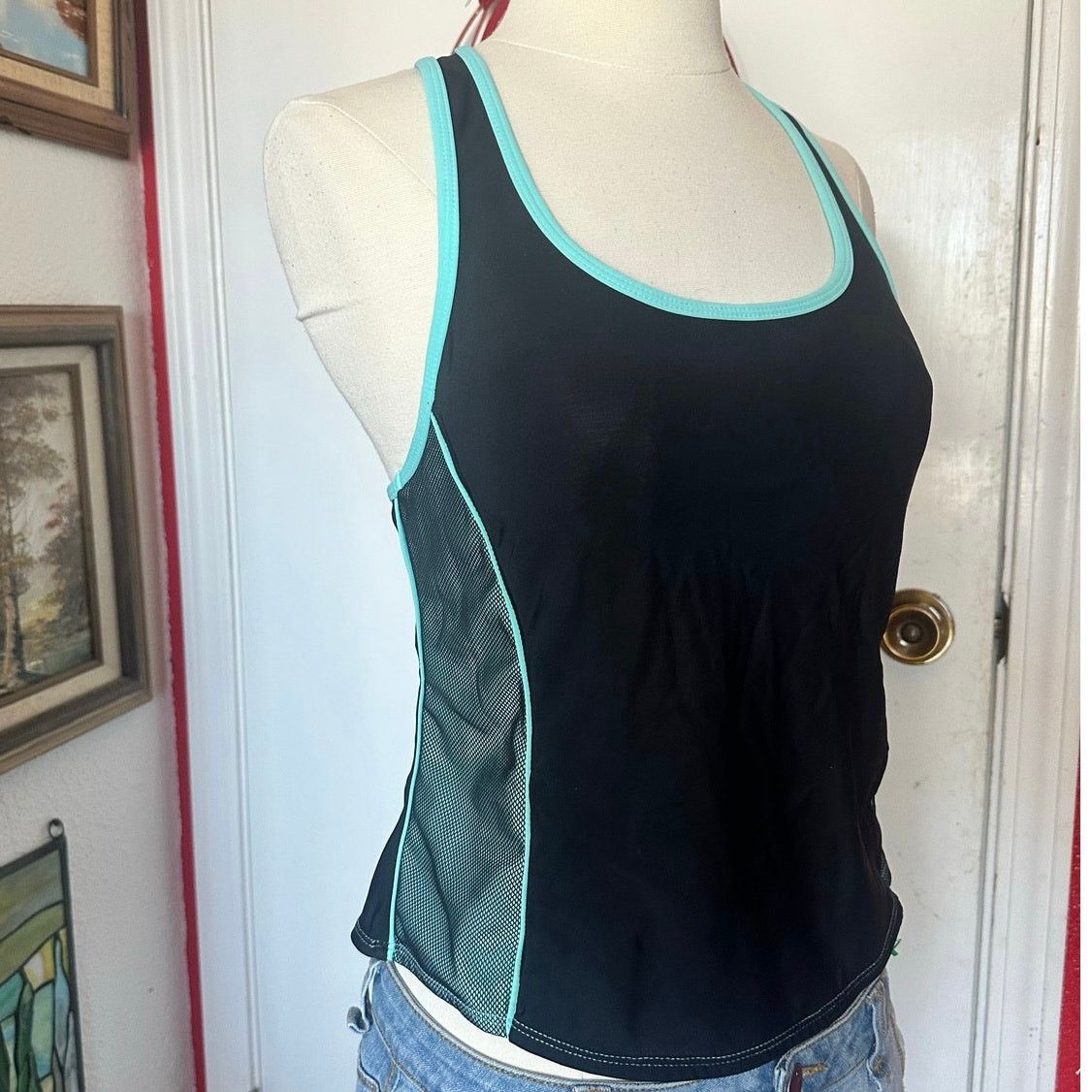 Other cazimi blue black athletic tank top Size S / US 4 / IT 40 - 2 Thumbnail