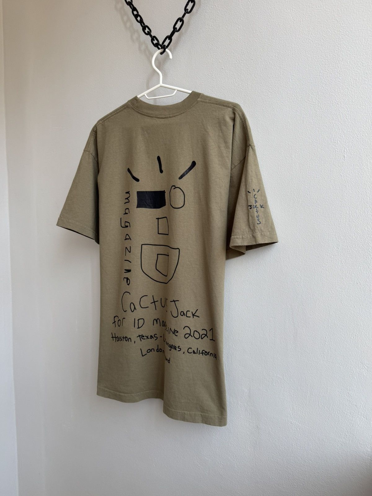 Travis Scott Travis Scott Utopia Cactus Jack T Shirt Tee For ID Magazine Size US L / EU 52-54 / 3 - 8 Thumbnail
