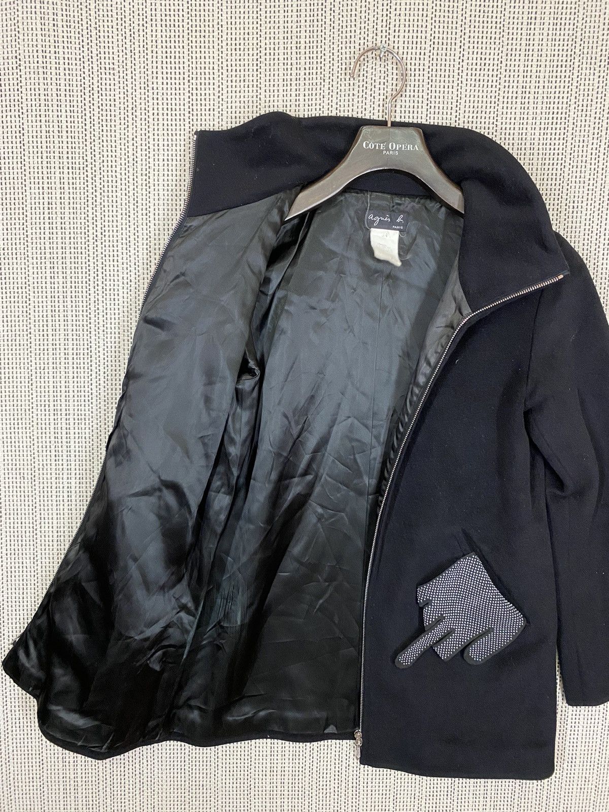 Designer × agnes b. ‼️AGNES B WOOL JACKET ZIPPER SIZE 34‼️ Size US M / EU 48-50 / 2 - 5 Thumbnail