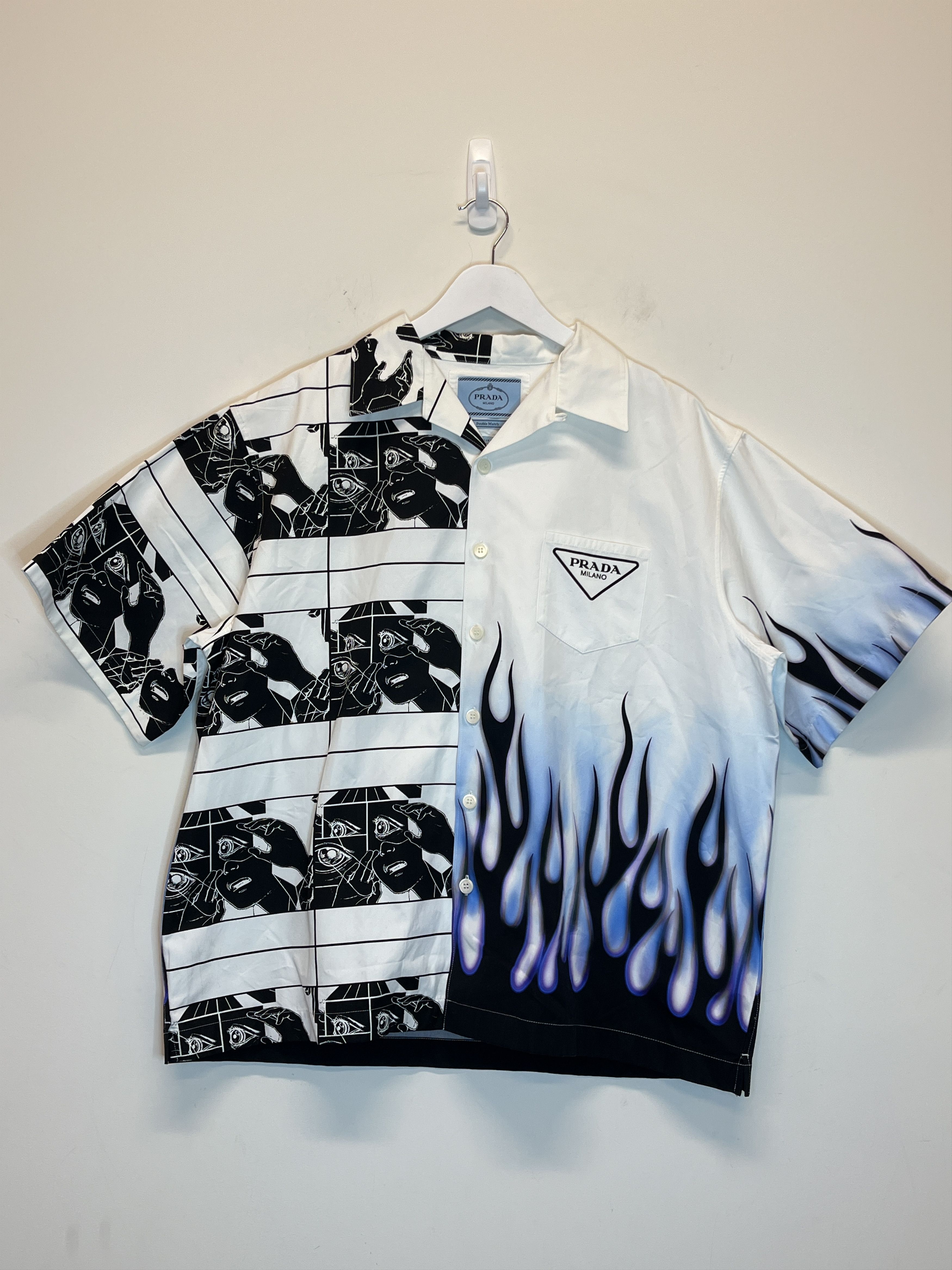 Prada Double Match poplin shirt | Eraldo.com IC