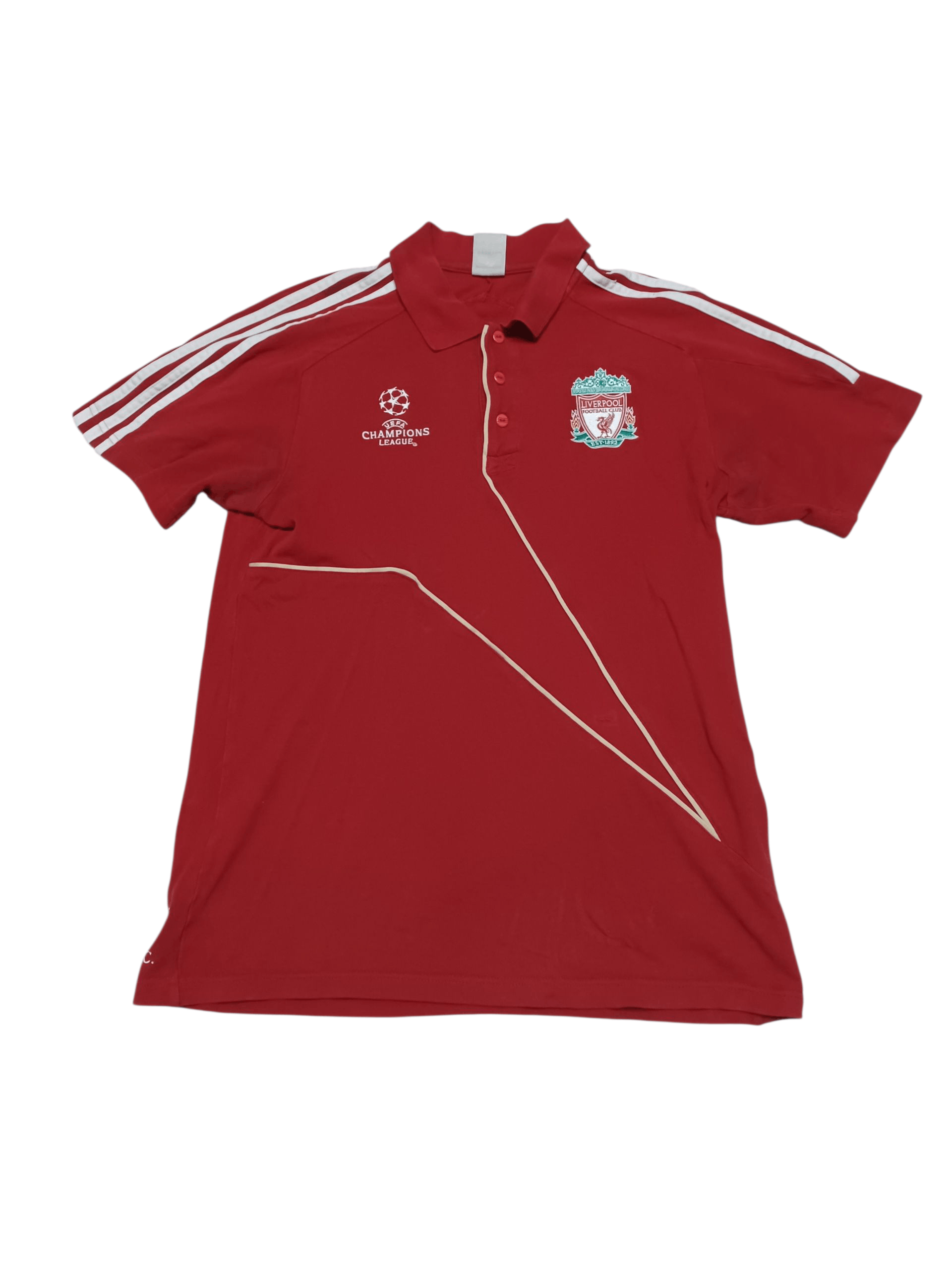 Adidas LIVERPOOL ADIDAS VINTAGE 2009 CHAMPIONS LEAGUE POLO SHIRT Size US M / EU 48-50 / 2 - 1 Thumbnail