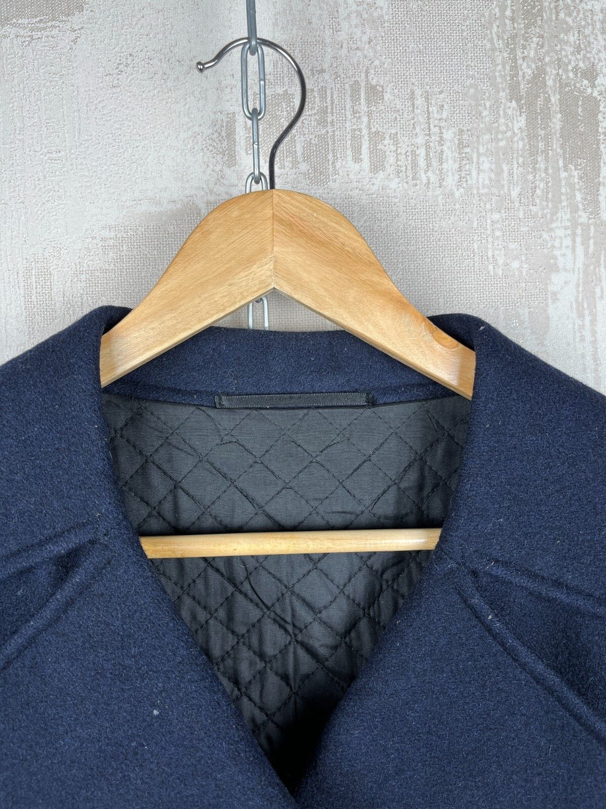 Vintage 90s Kuusinen Blackburn Wool England Peacoat Double-Breasted Size US M / EU 48-50 / 2 - 10 Thumbnail