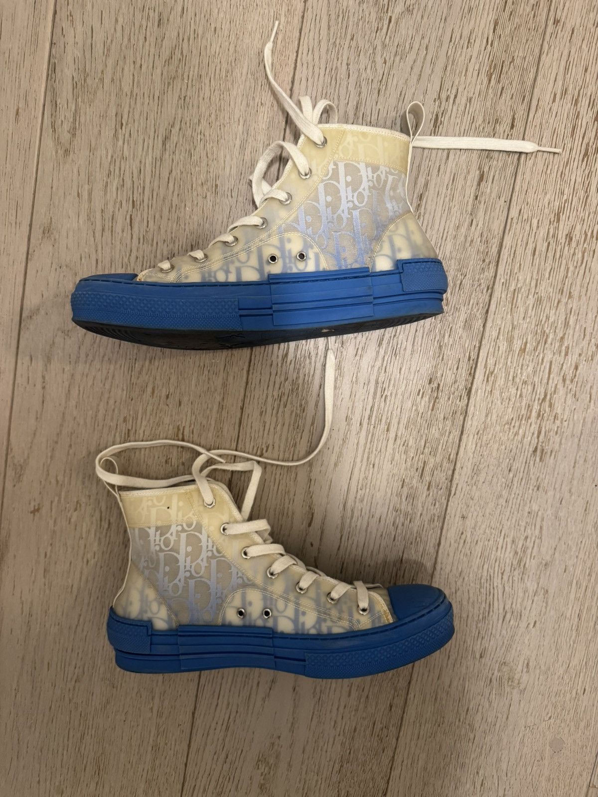 Dior B23 Dior Jacquard high top Size US 9 / EU 42 - 1 Thumbnail