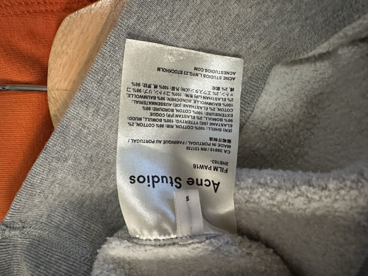 Acne Studios Acne Studios Gray Small Hoodie Size US S / EU 44-46 / 1 - 4 Thumbnail