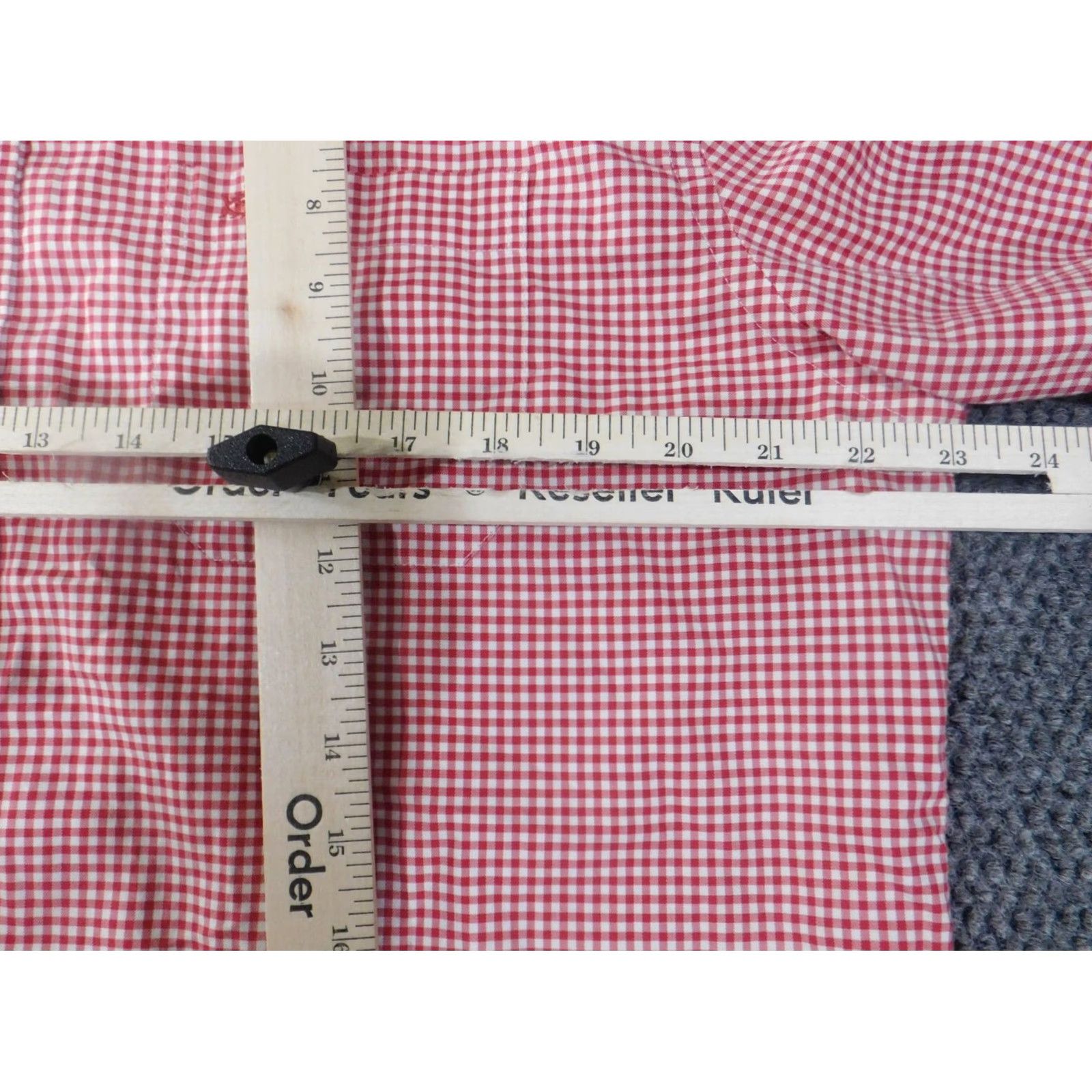 Southern Tide Southern Tide Shirt L Red Plaid Button-Up Mens Casual Logo Stretch Size US L / EU 52-54 / 3 - 4 Thumbnail