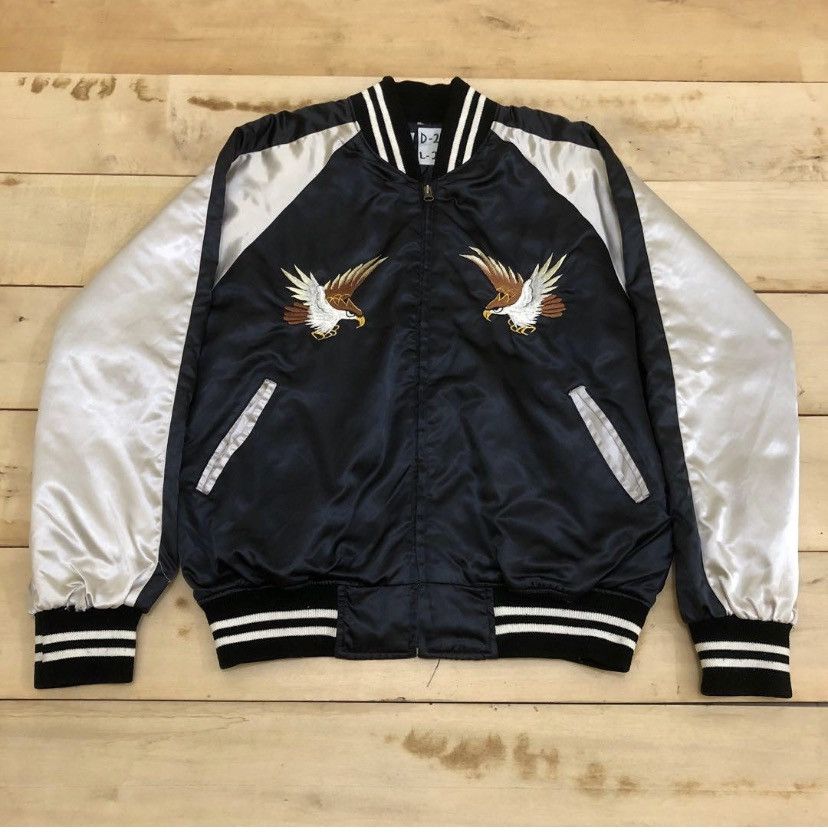 Other A175 SUKAJAN JAPAN YOKOSUKA EAGLE JACKET Size US L / EU 52-54 / 3 - 2 Thumbnail