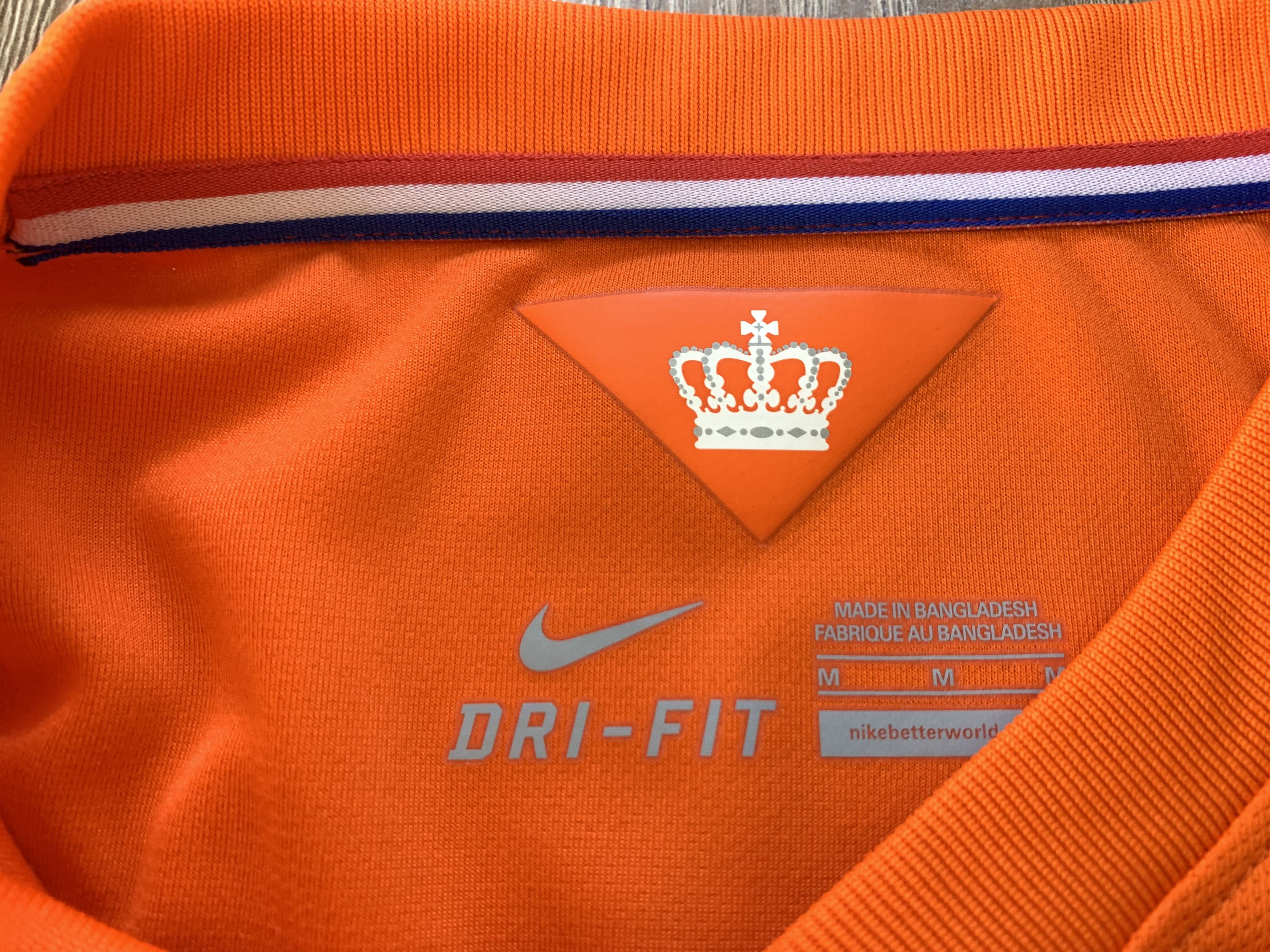 Nike Nike Netherlands Home Shirt 2014-2015 Size US M / EU 48-50 / 2 - 5 Thumbnail