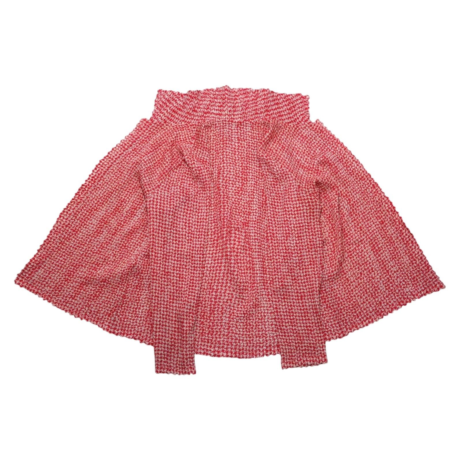 Issey Miyake Issey Miyake Tsumori Chisato "Houndstooth" Wrinkled Cardigan Size US M / EU 48-50 / 2 - 2 Thumbnail
