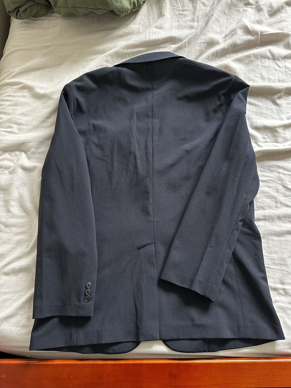 Uniqlo Uniqlo Navy Blazer Size 40R - 2 Thumbnail