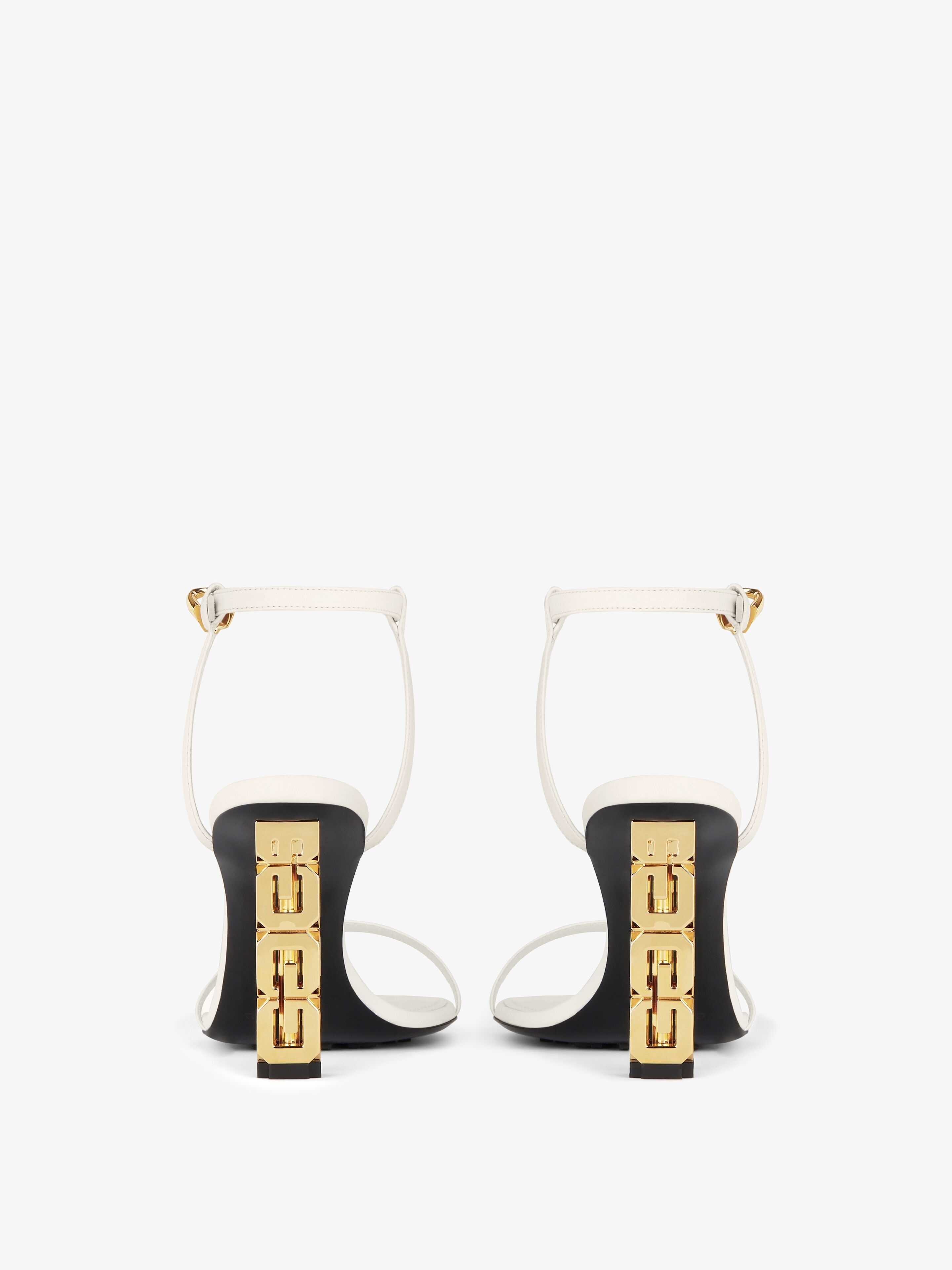 Givenchy oc11z0725 G Cube Sandals in Black Size US 5 / IT 35 - 6 Thumbnail