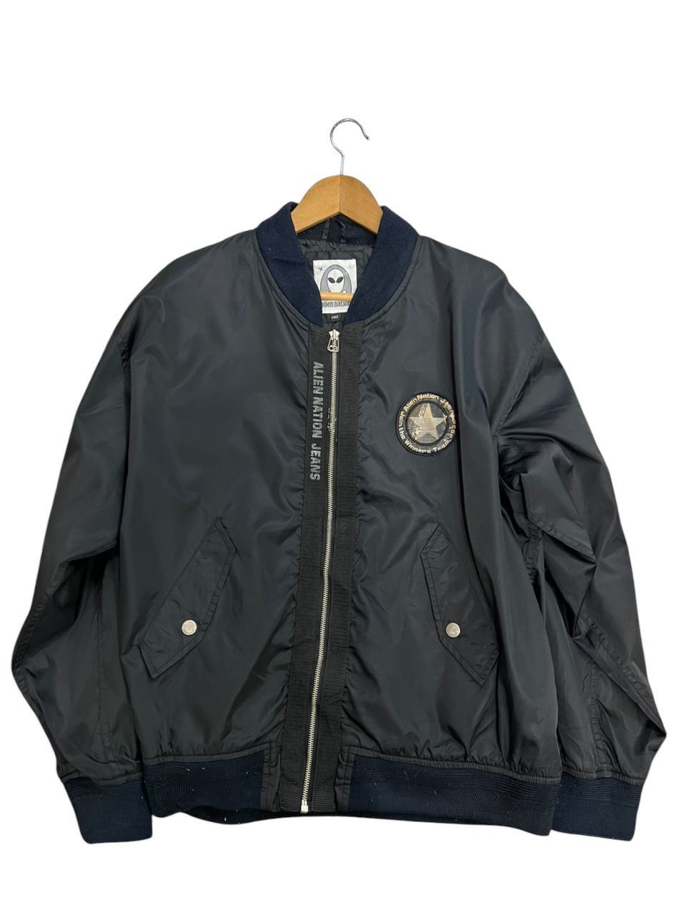 Vintage Alien Nation Bomber Jacket