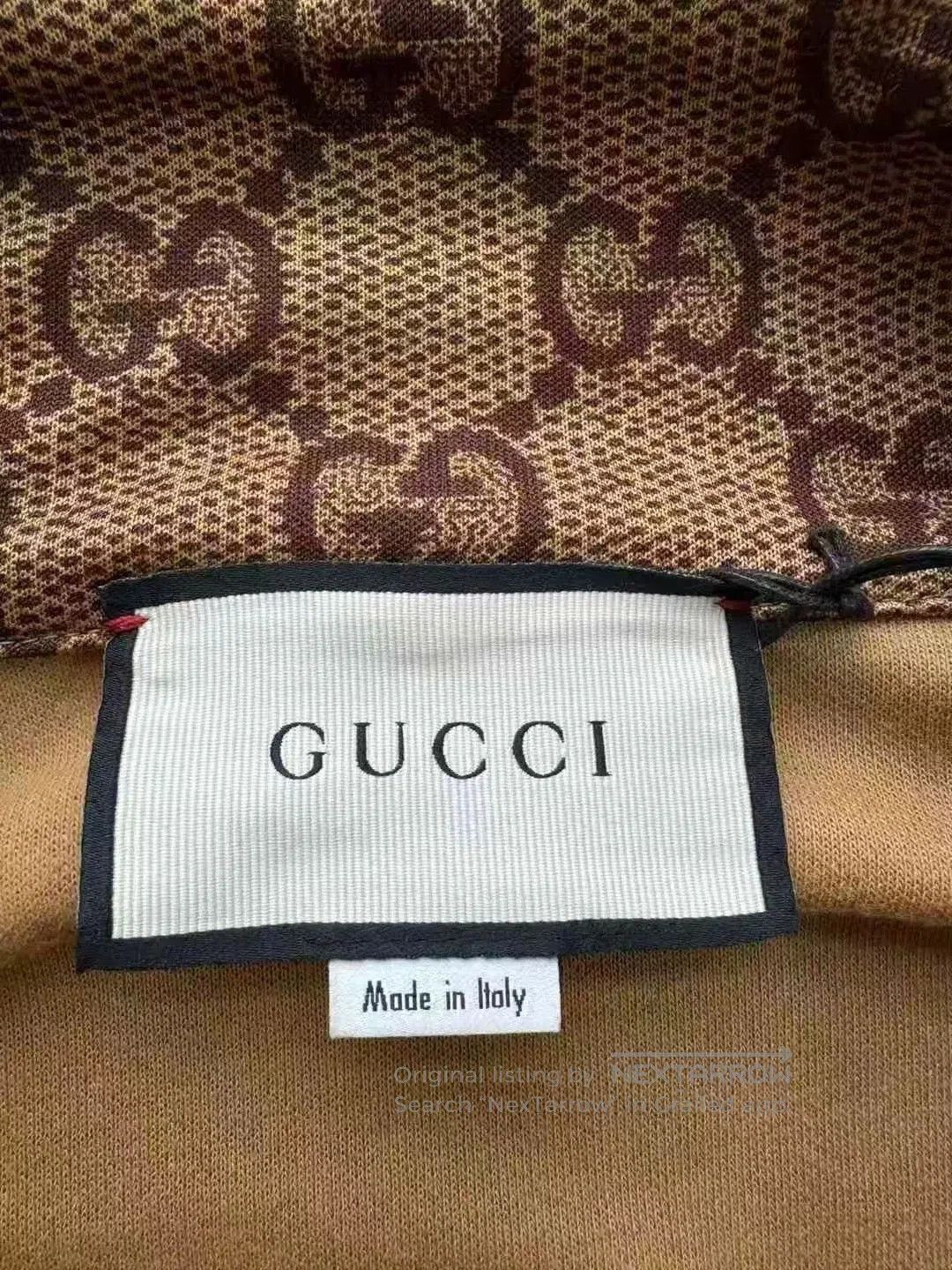 Gucci Gucci Striped All-Over Print Zip Jacket. Size US L / EU 52-54 / 3 - 6 Thumbnail
