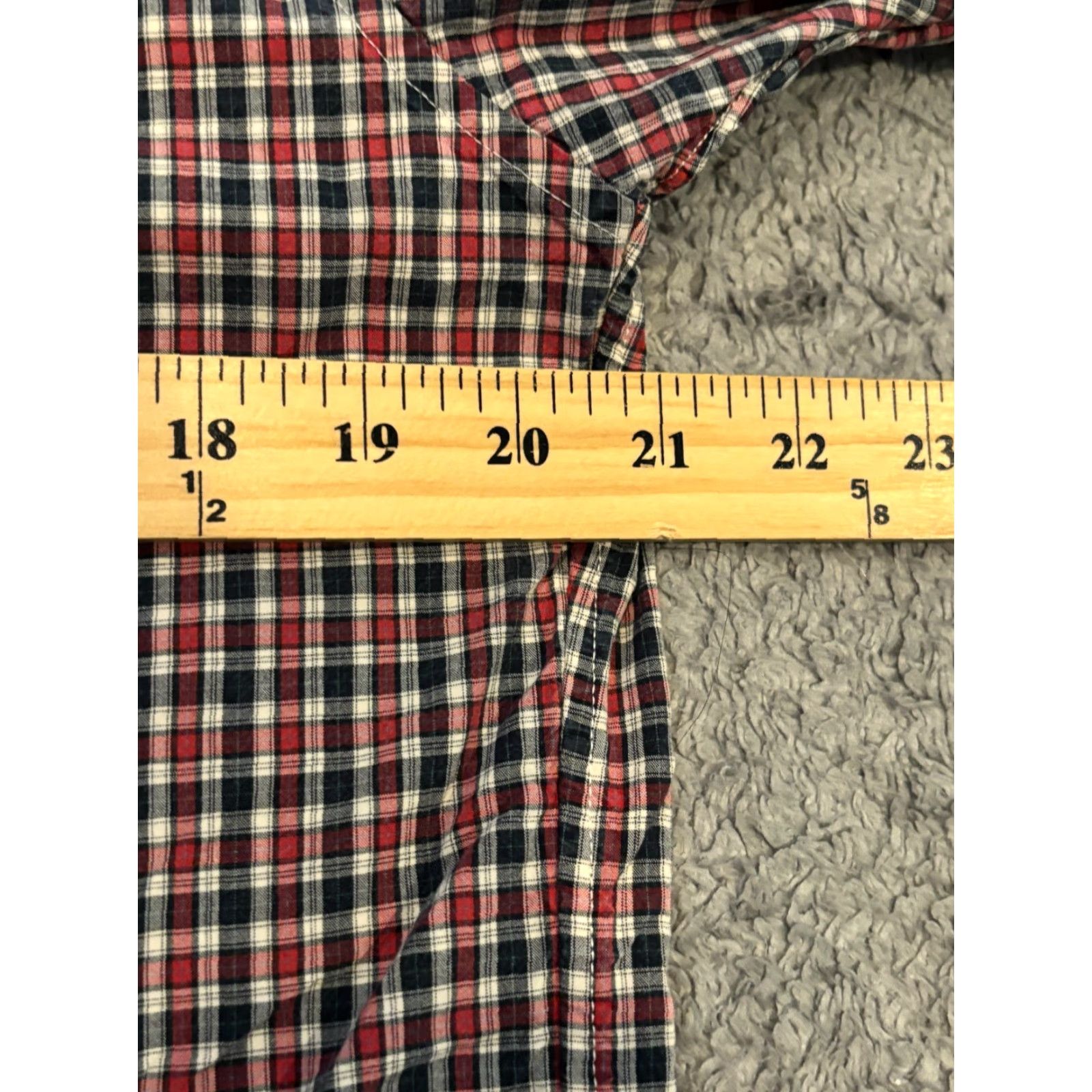 J.Crew J.CREW Shirt Mens Medium Plaid Long Sleeve Button 100% Cotton Multicolor Color Combo Casual, Travel, Preppy Mens Size US M / EU 48-50 / 2 - 3 Thumbnail