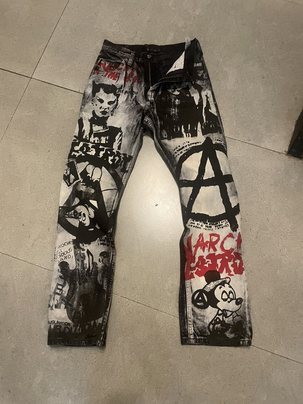 Wrangler Rare Wrangler SEX PISTOLS denim jeans pants size 30 Size US 30 / EU 46 - 1 Thumbnail