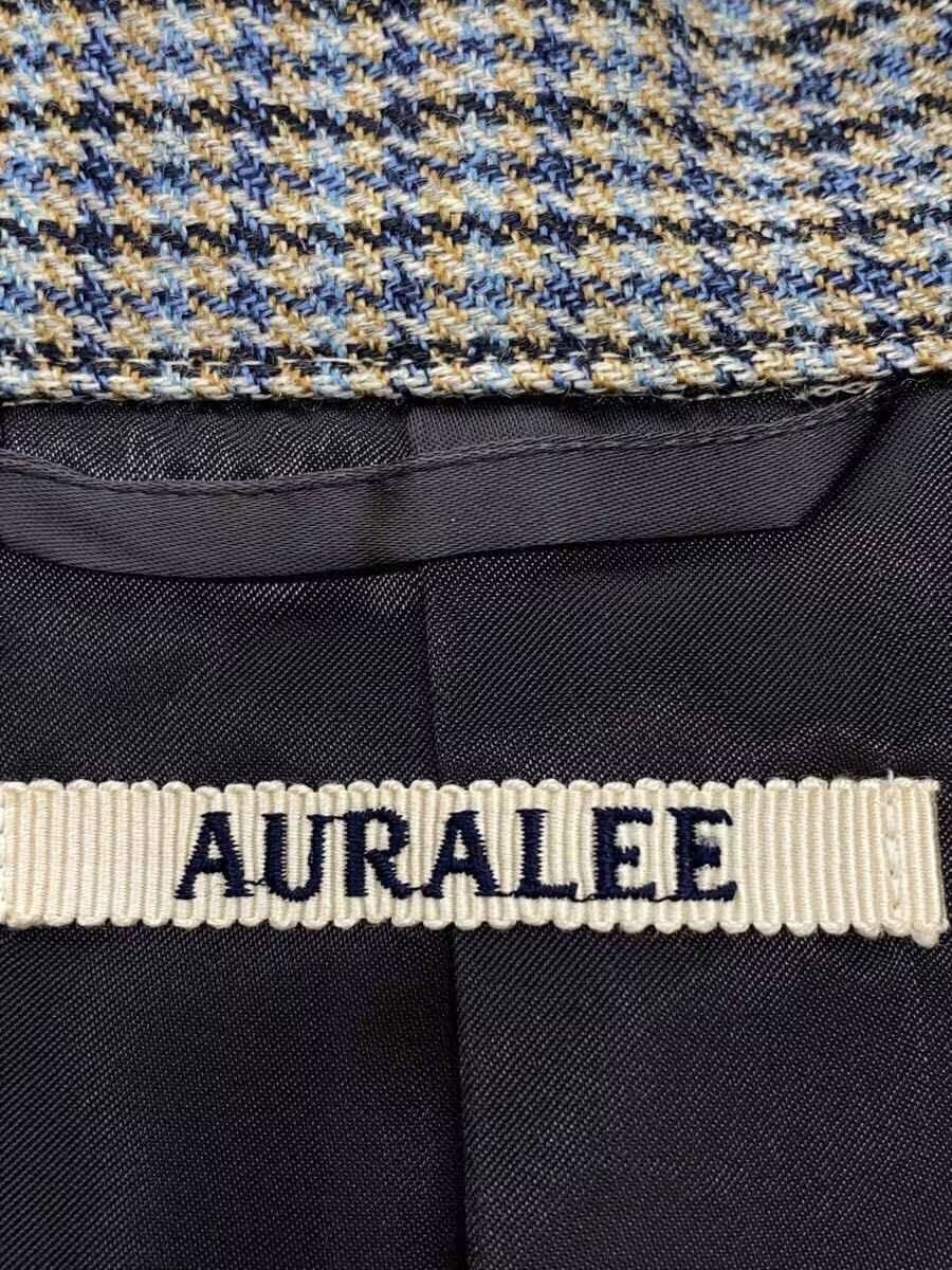 Auralee AW20 Checkered Zip Jacket Size US XL / EU 56 / 4 - 3 Thumbnail