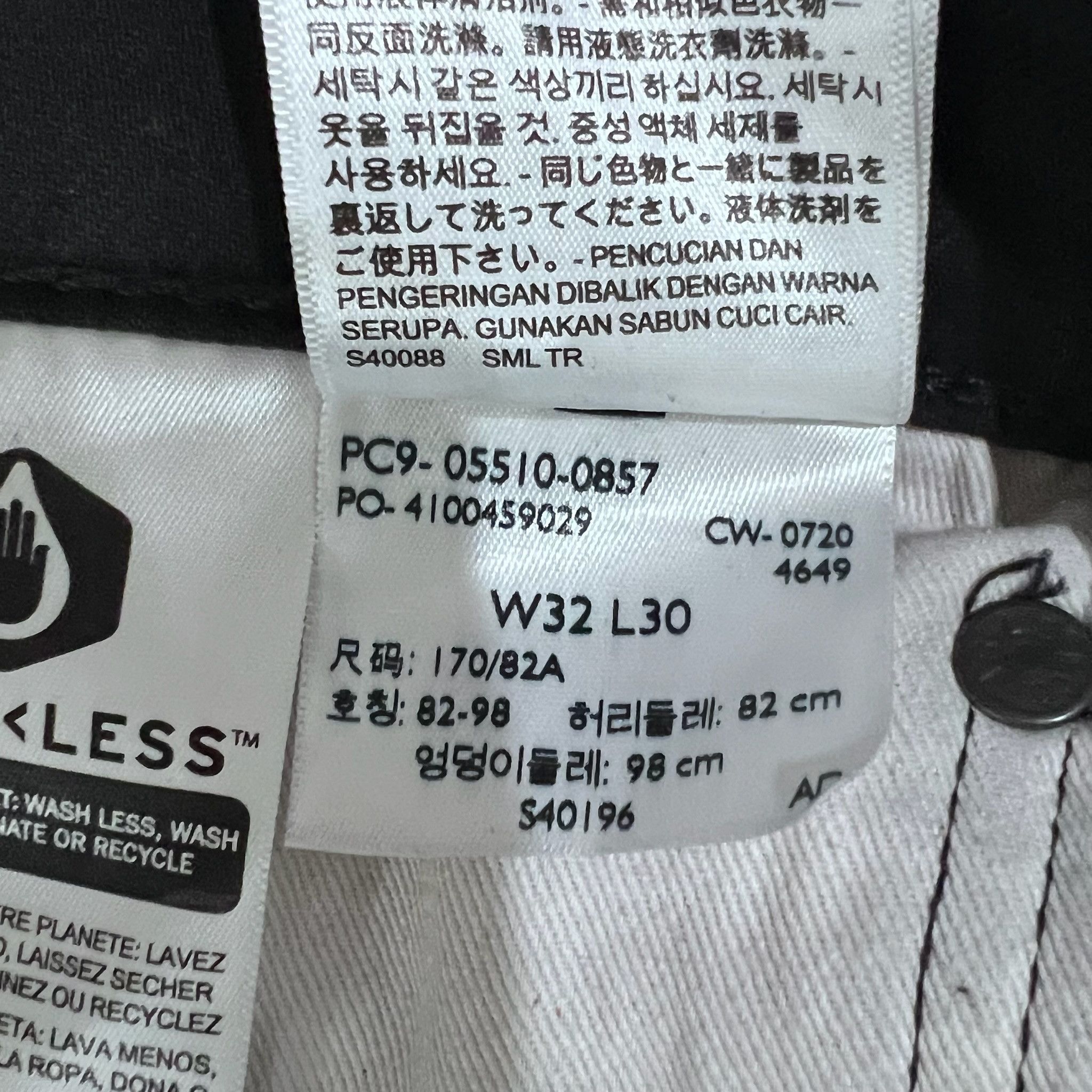Levi's Black Levi's Slim Fit 32 x 30 Denim Jeans Pants Size US 30 / EU 46 - 6 Thumbnail