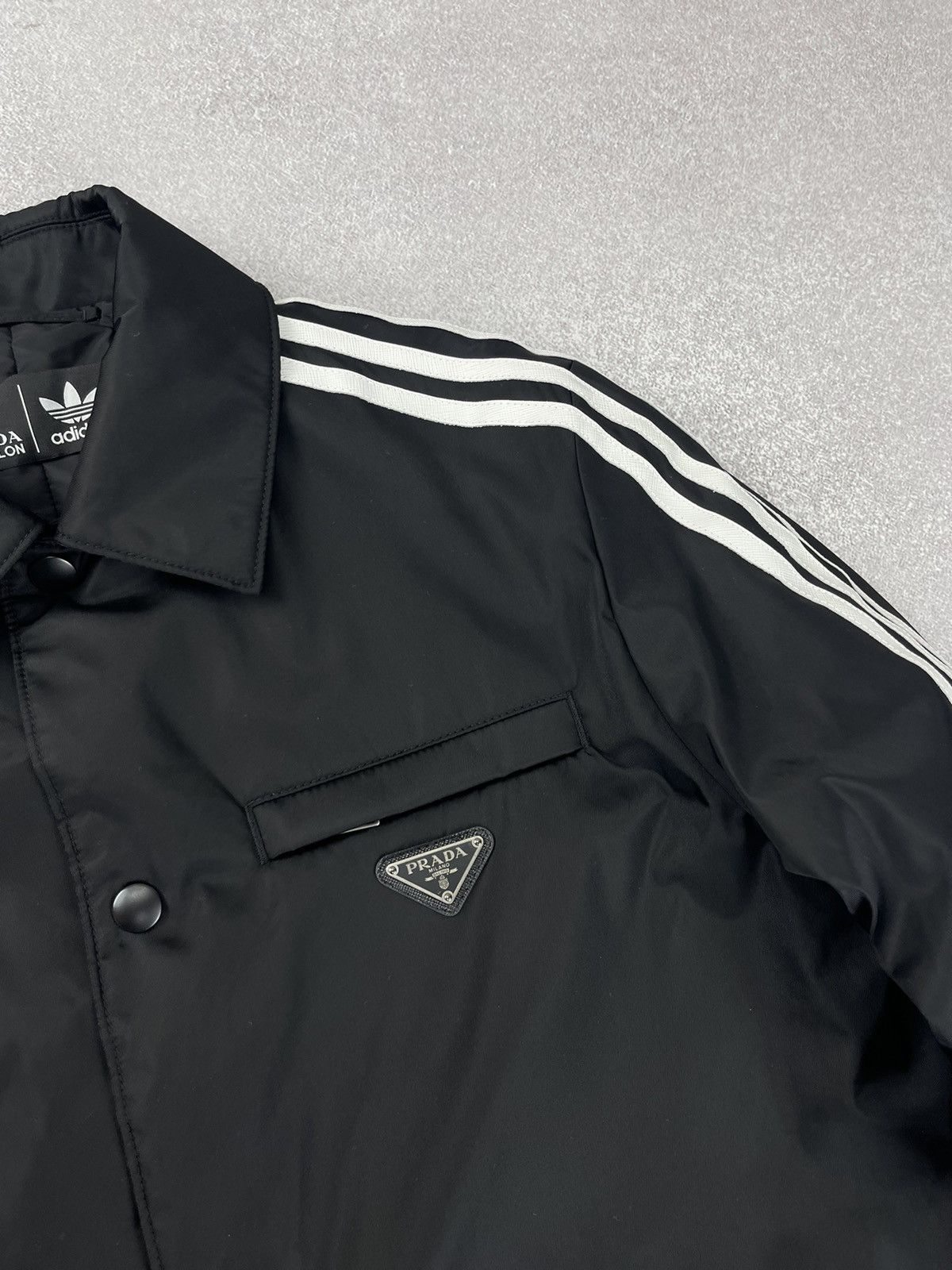 Prada Adidas × Prada Re-Nylon Track Coat Black Jacket Size S Size US S / EU 44-46 / 1 - 5 Thumbnail
