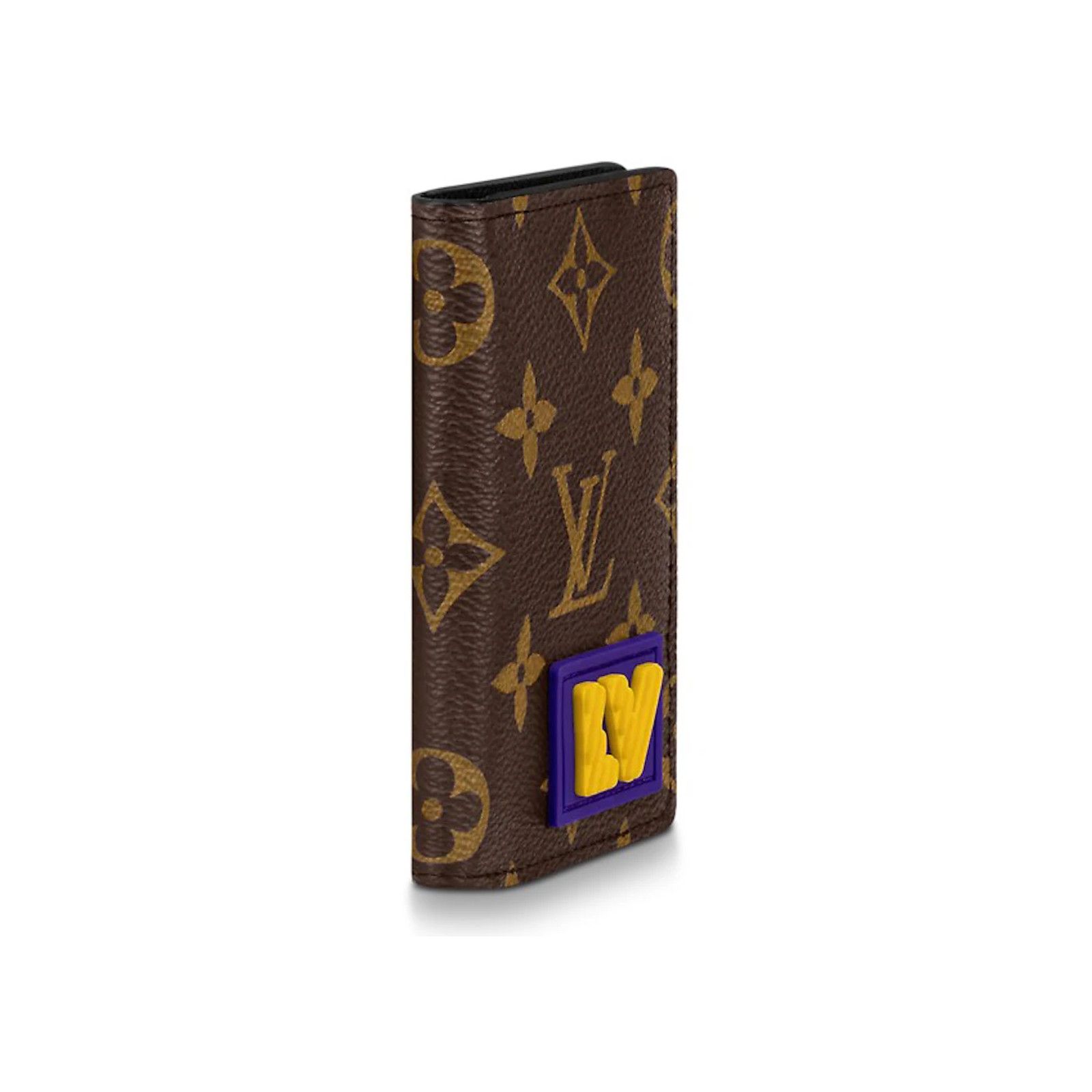 Louis Vuitton Louis Vuitton LV Purple Yellow Pocket Organizer Wallet Size ONE SIZE - 5 Thumbnail