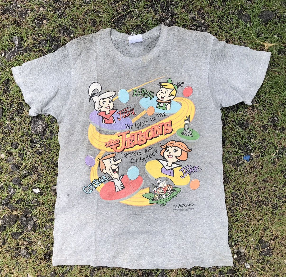 Anime × Hanes × Vintage vintage characters the classic animated sitcom, The Jetsons Size US L / EU 52-54 / 3 - 1 Thumbnail