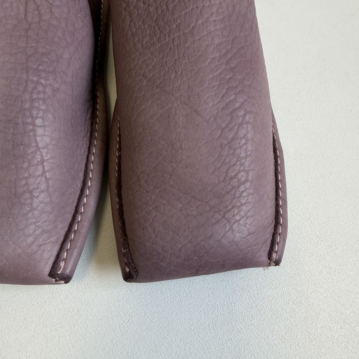 Guidi ‘Violet Bison Leather’ Mule Shoes Size US 8 / IT 38 - 9 Thumbnail