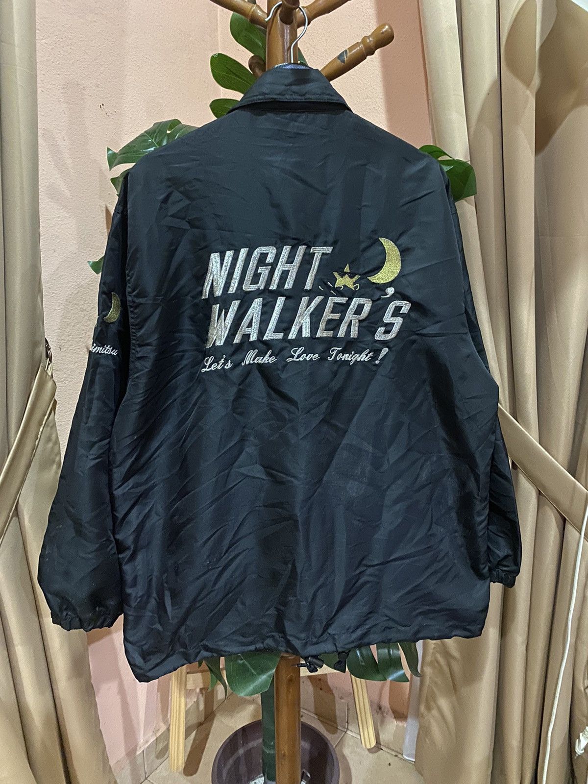 Vintage VINTAGE 90S NIGHT WALKER MOVIE PROMO WINDBREAKER JACKET Size US M / EU 48-50 / 2 - 9 Thumbnail