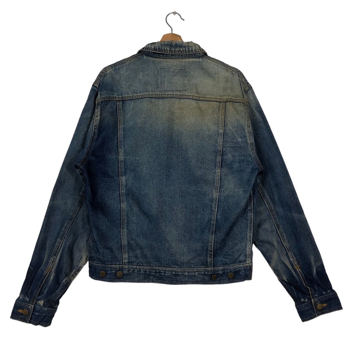 Hysteric Glamour 🔥90’s Vintage Trucker Denim Jacket Biker GMC Japan Size US M / EU 48-50 / 2 - 7 Thumbnail