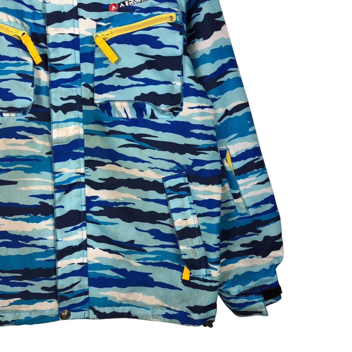 Japanese Brand 📌Vintage Ski Jacket Camouflage Airwalk Multi Pocket Size US S / EU 44-46 / 1 - 6 Thumbnail
