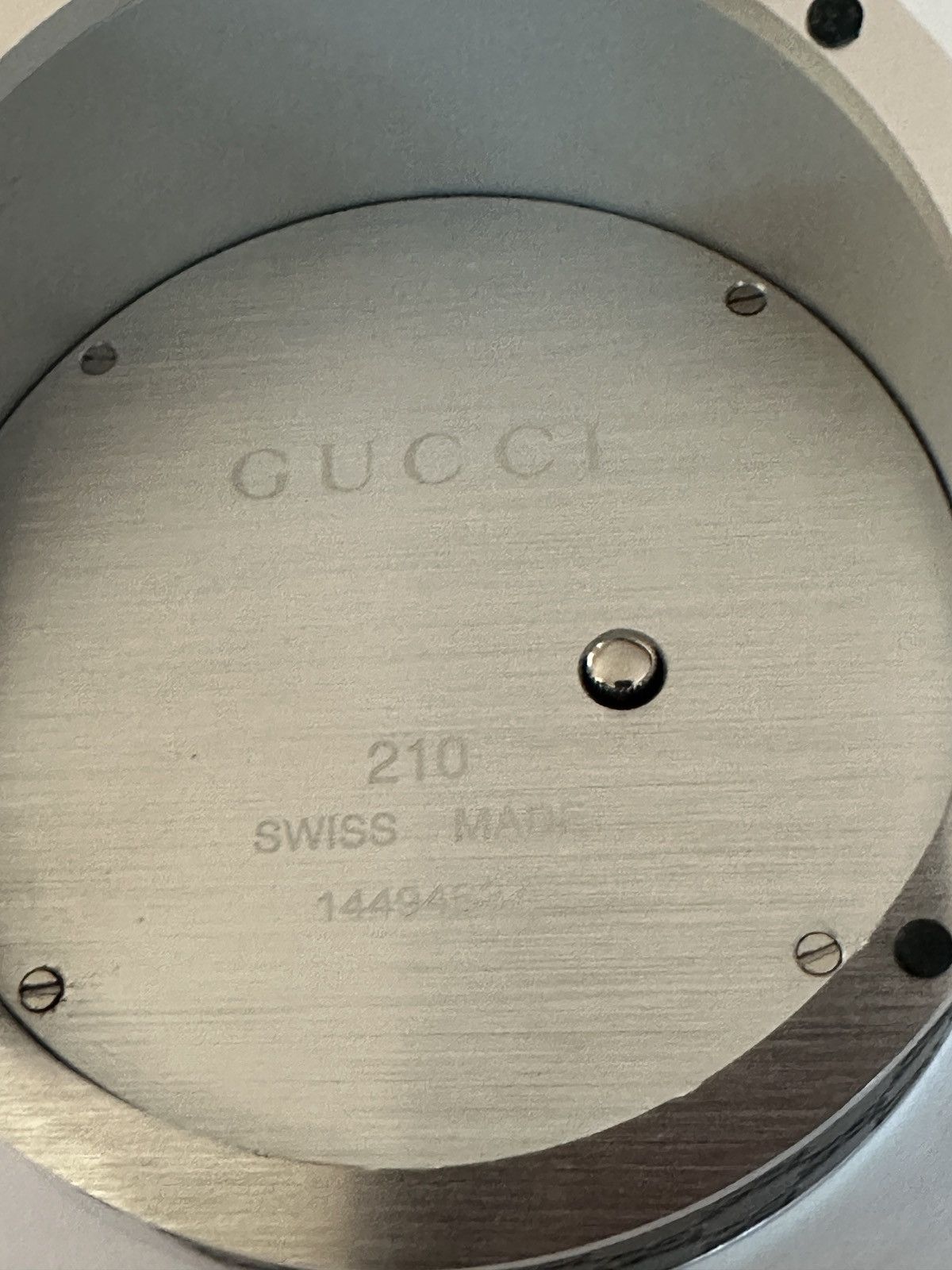 Gucci Authentic Gucci 210 G Desk Clock -plus Notepad! Size ONE SIZE - 6 Thumbnail