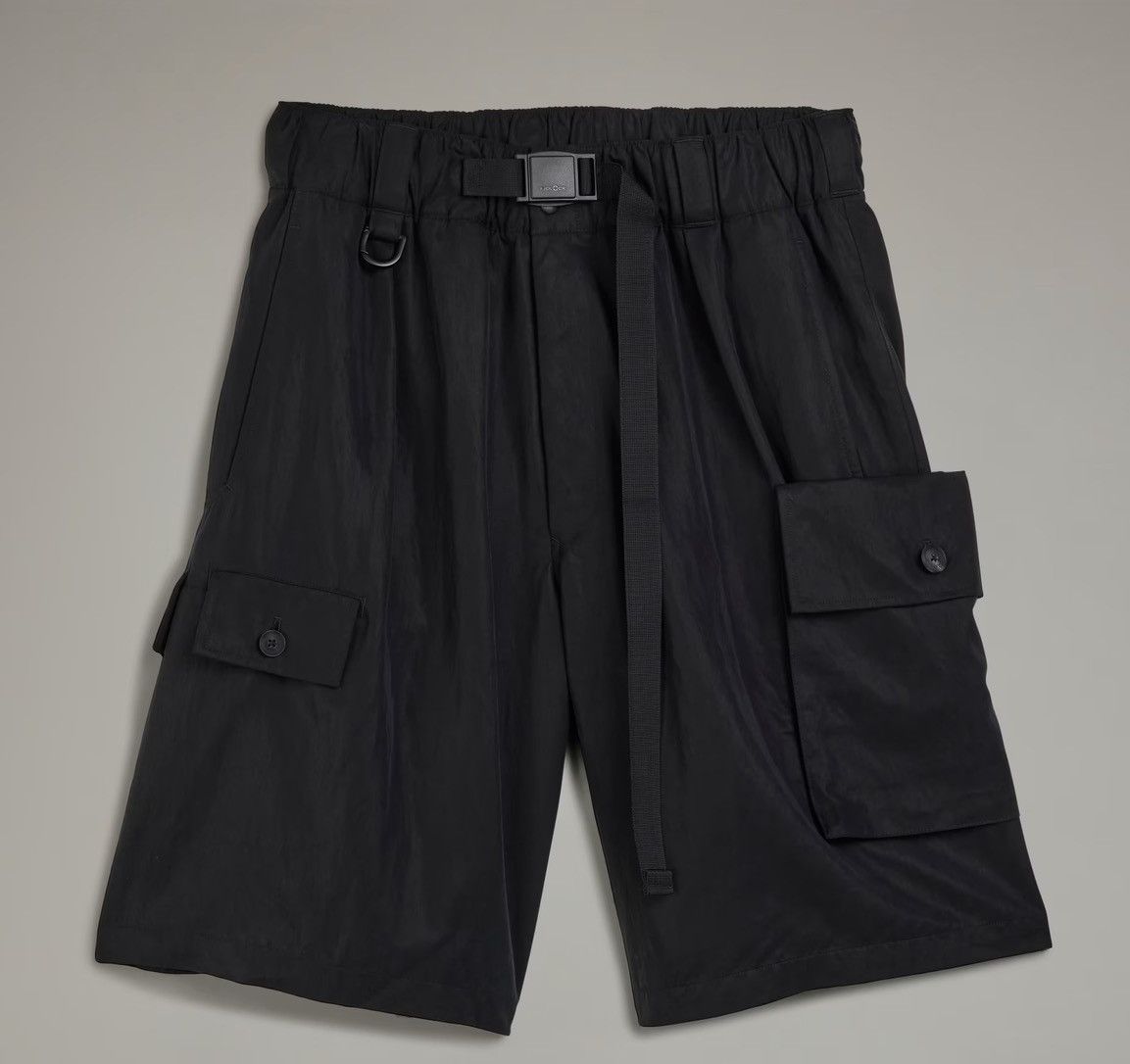Y-3 Y-3 WASHED TWILL SHORTS (M Size) Size US 34 / EU 50 - 1 Thumbnail