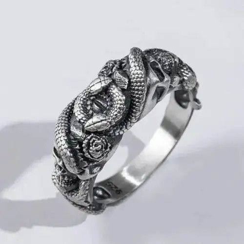 Jewelry Satan Ring ( Size 7 to 13 ) Size ONE SIZE - 2 Thumbnail