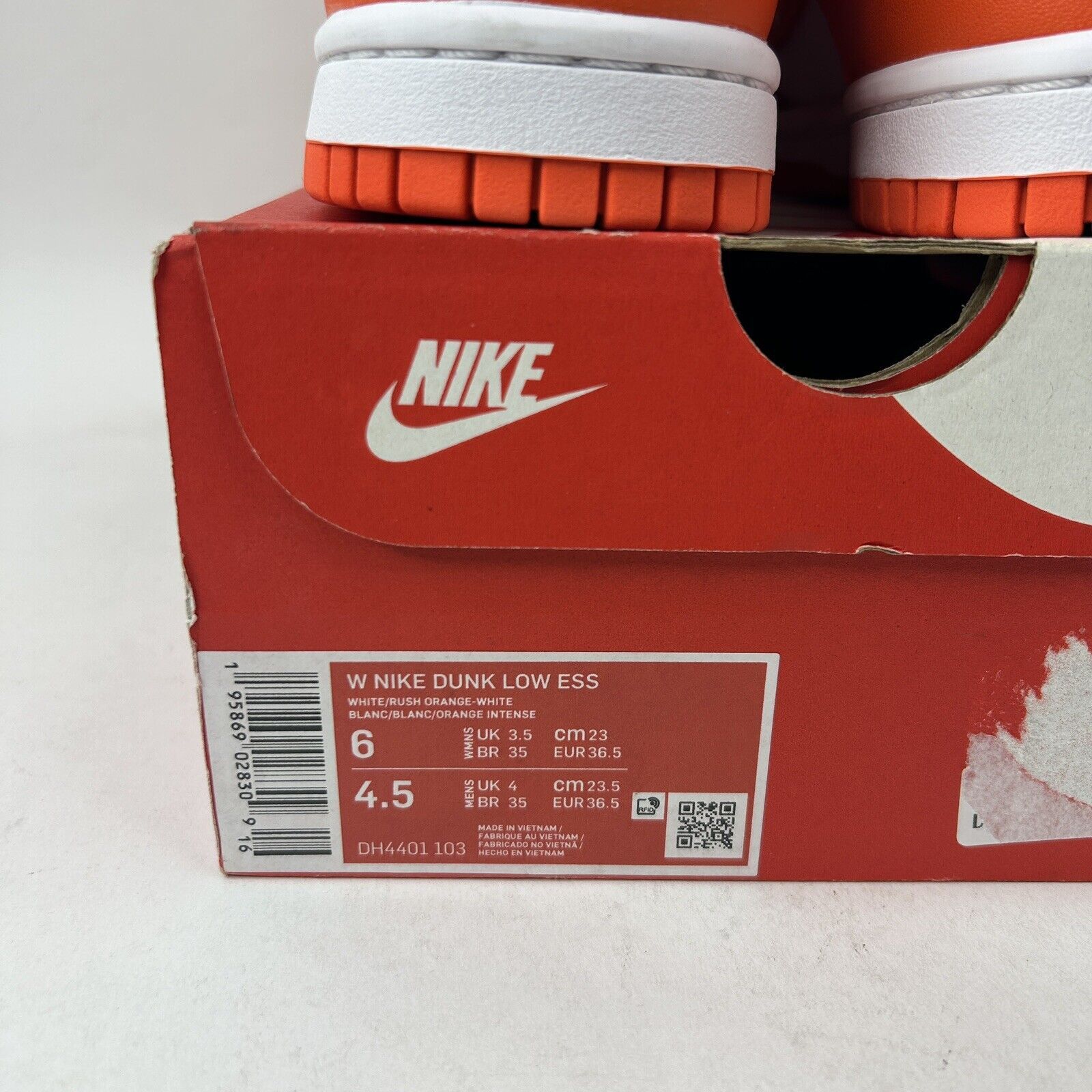 Nike Nike Shoes Dunk Low ESS “Orange Paisley/Rush Orange” 2024 Size US 6 / IT 36 - 5 Thumbnail
