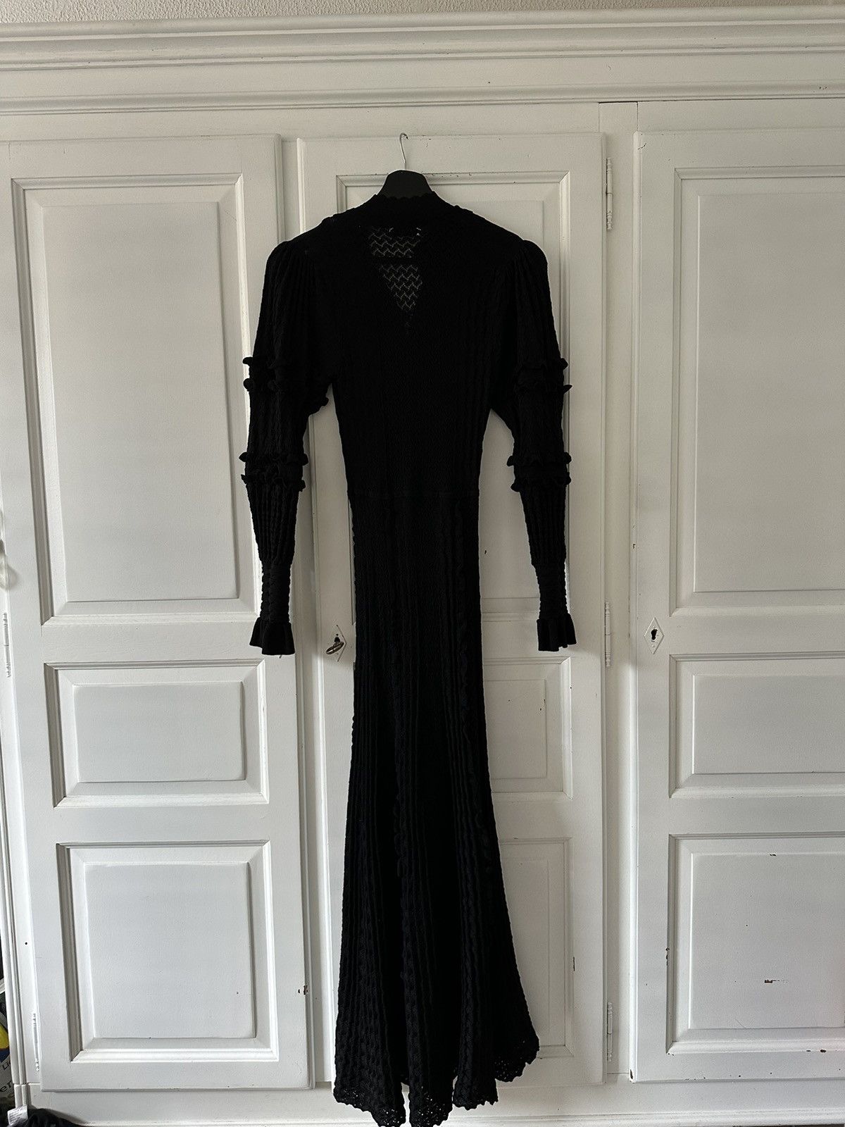 Designer × Sandro sandro black pointelle dress Size XS / US 0-2 / IT 36-38 - 14 Thumbnail