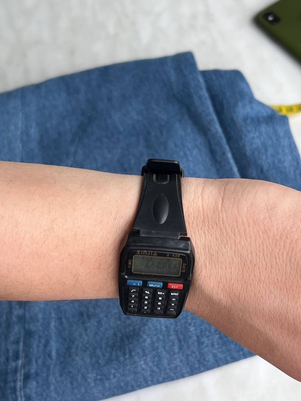Japanese Brand × Vintage Vintage Japanese style futuristic Calculator Watch 90s Size ONE SIZE - 6 Thumbnail