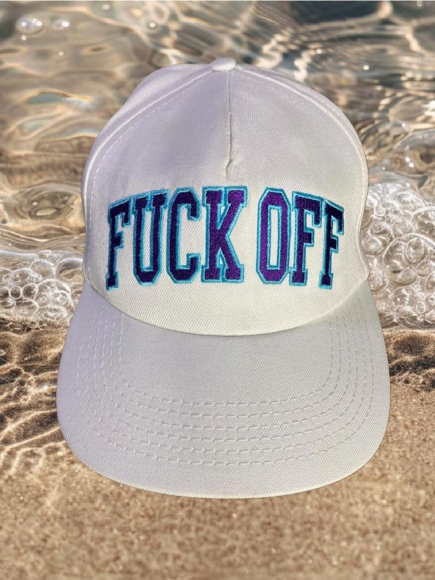 Supreme Supreme Fuck Off x Starter 5 Pannel Hats Size ONE SIZE - 3 Thumbnail