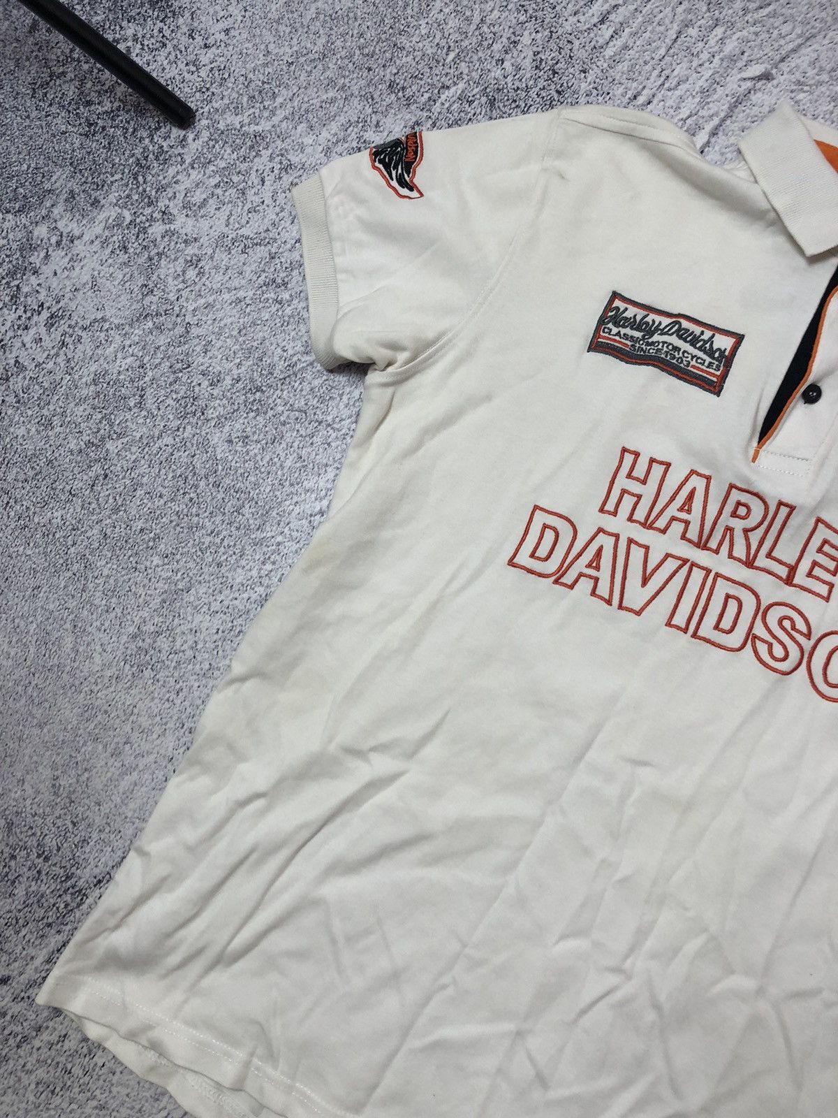 Vintage Vintage men’s polo Harley-Davidson size Xl big logo Size US XL / EU 56 / 4 - 3 Thumbnail