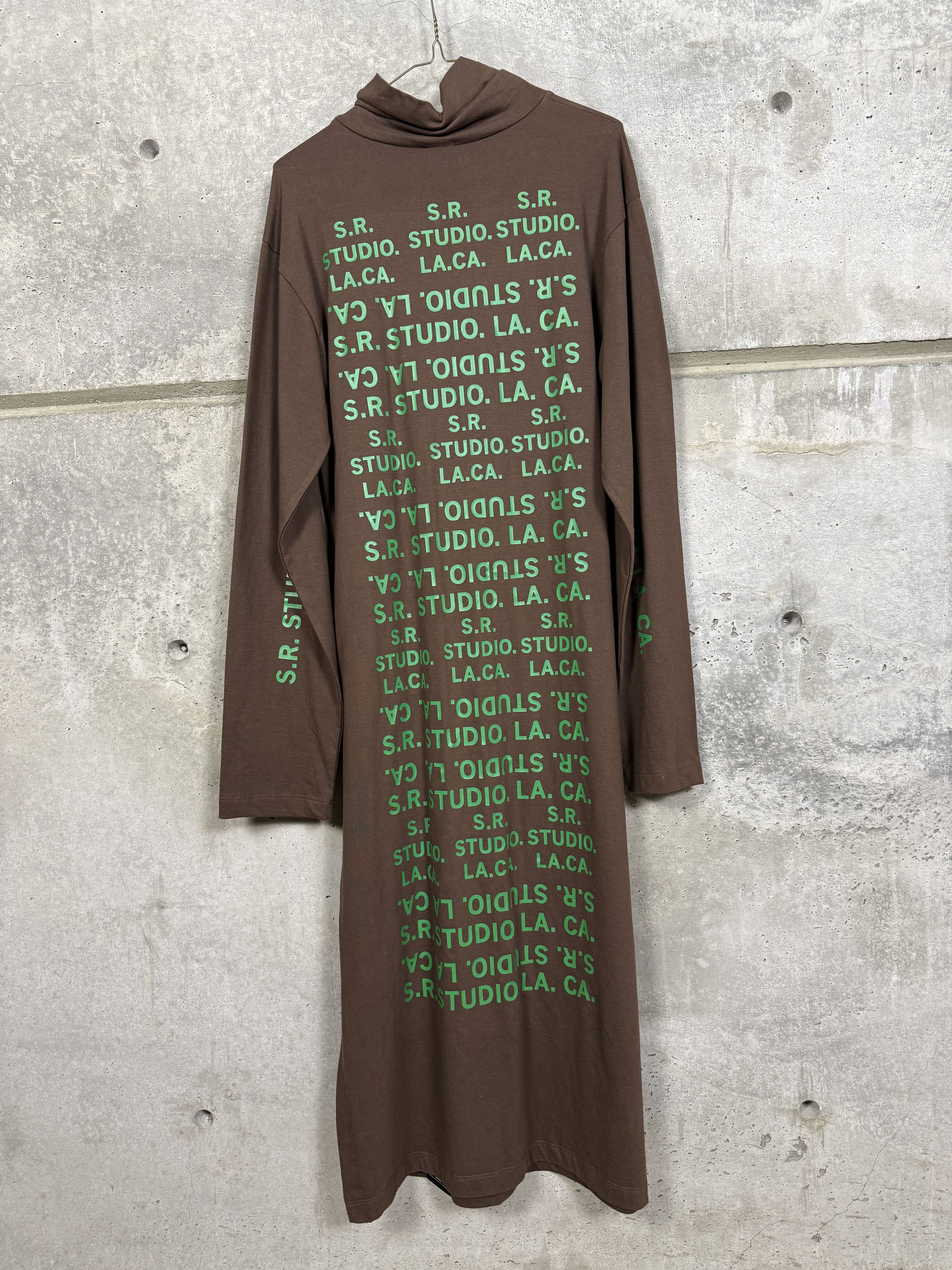 Sterling Ruby $1055 S.R. Studio S.R.S. Logo Long Sleeve Turtleneck Dress Size M / US 6-8 / IT 42-44 - 5 Thumbnail