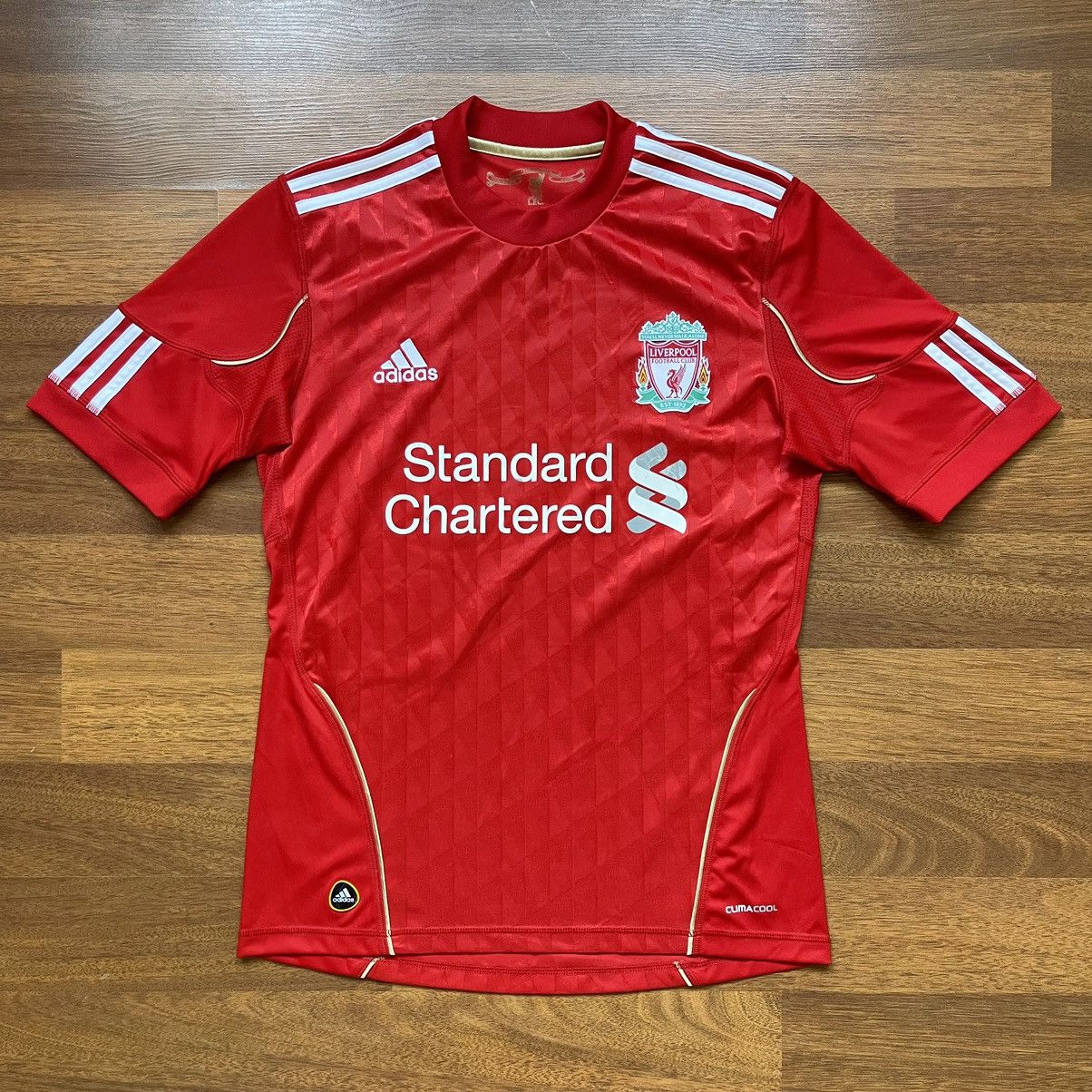 Adidas LIVERPOOL ADIDAS 2010/2012 FOOTBALL HOME JERSEY #9 TORRES Size US S / EU 44-46 / 1 - 2 Thumbnail
