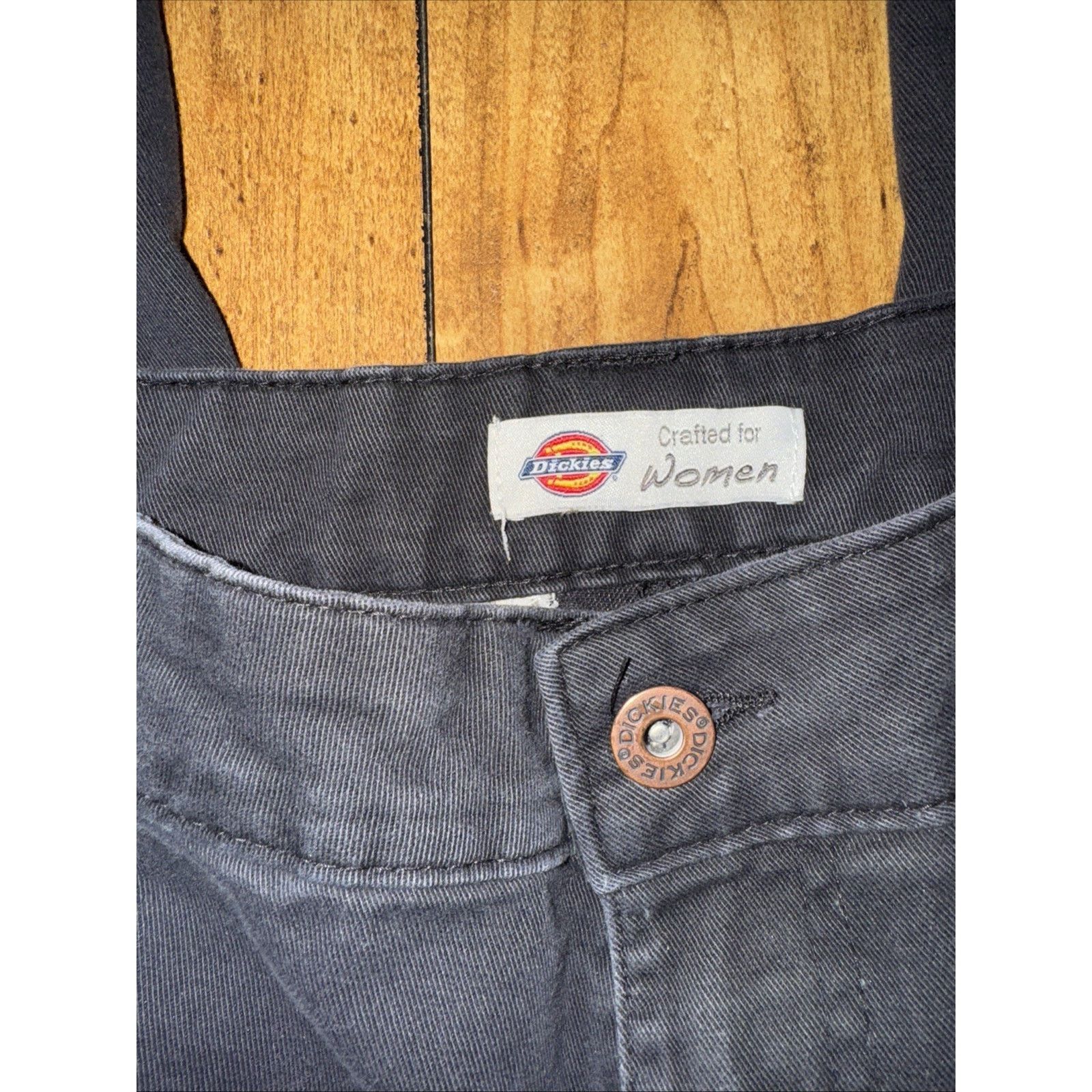 Dickies Woman’s Dickies Cargo Pants Black 32x30 Distressed Size US 32 / EU 48 - 5 Thumbnail