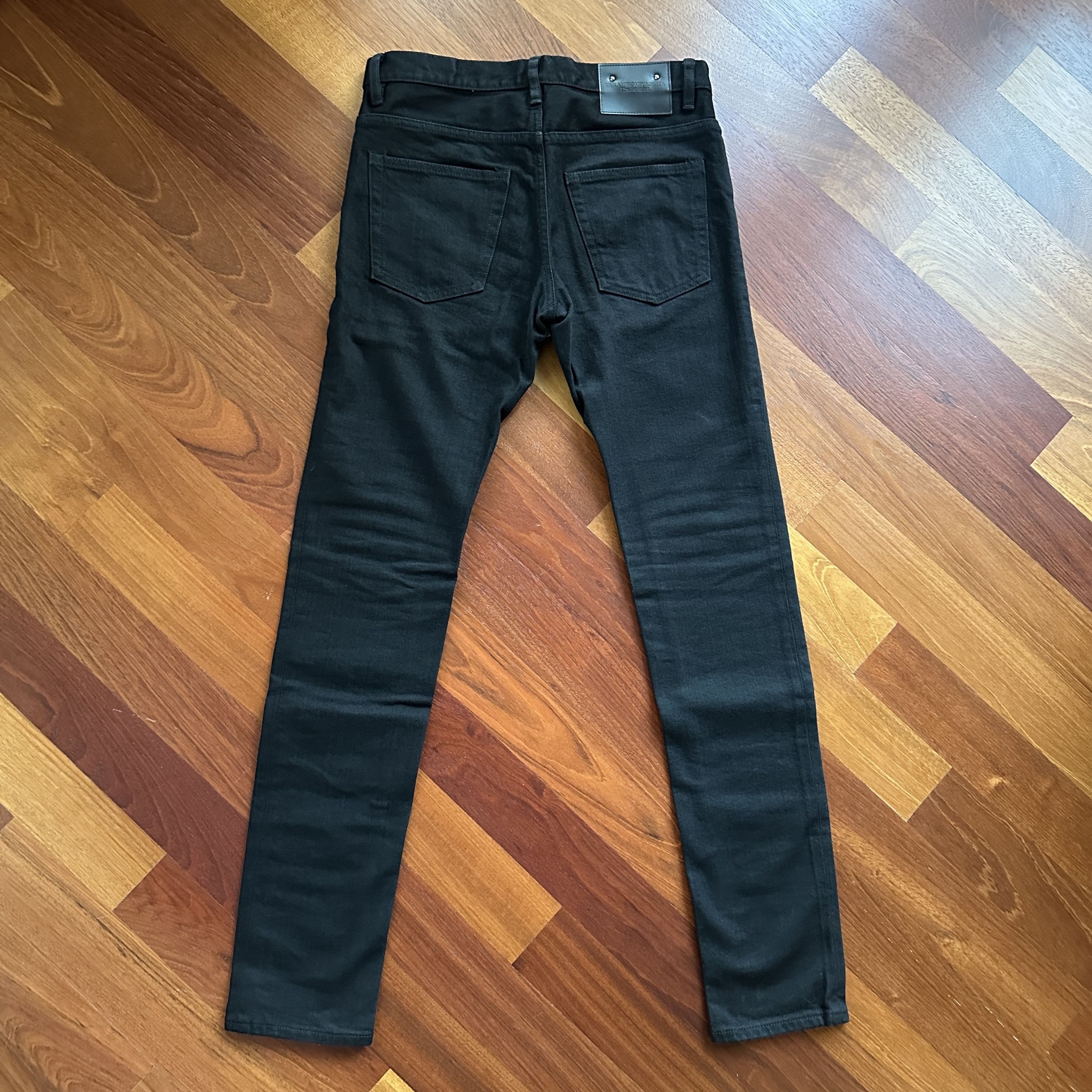 Takahiromiyashita The Soloist. Stretch Skinny Jeans (smd.0001) Size US 30 / EU 46 - 3 Thumbnail