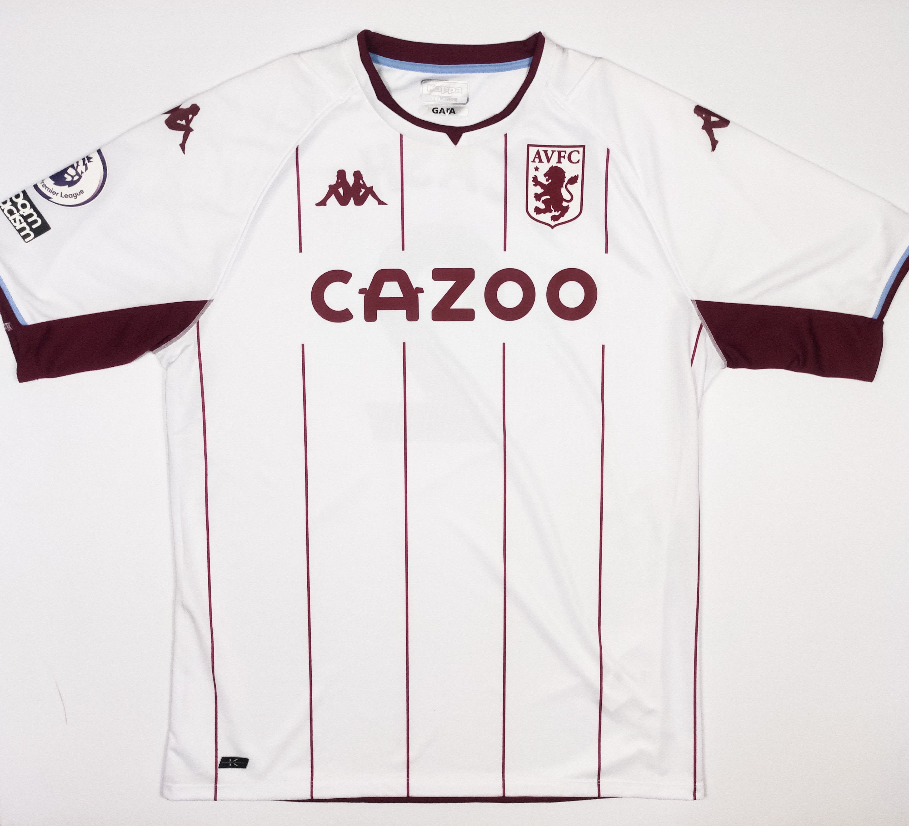 Kappa Matty Cash #2 Aston Villa 2021 2022 Kappa Away Shirt Size US XXL / EU 58 / 5 - 2 Thumbnail