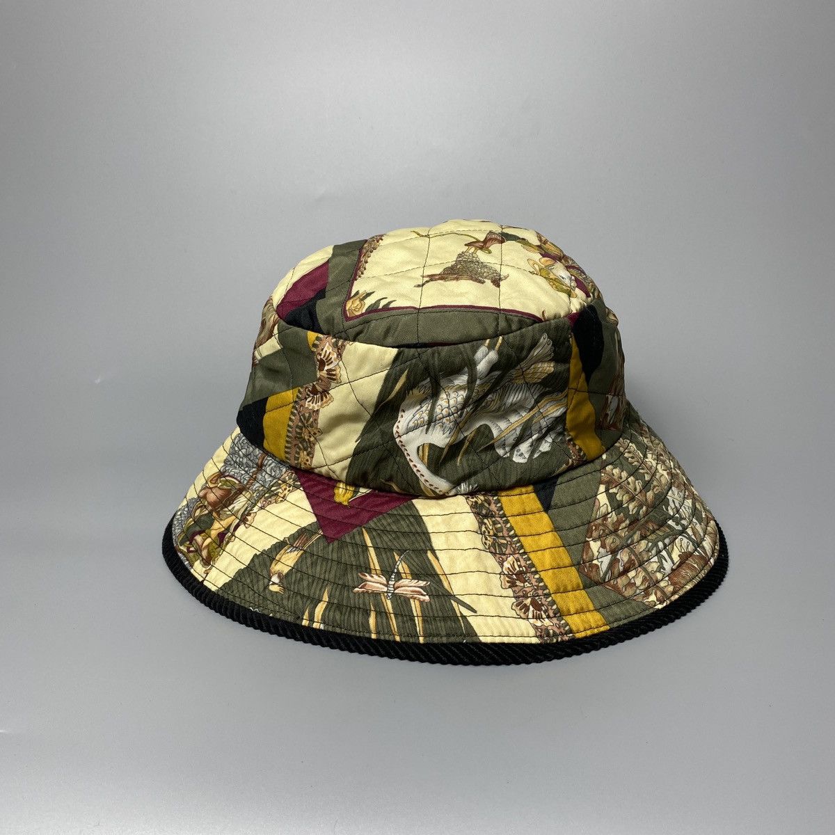 Salvatore Ferragamo Quilted Bucket Hat Size ONE SIZE - 1 Thumbnail