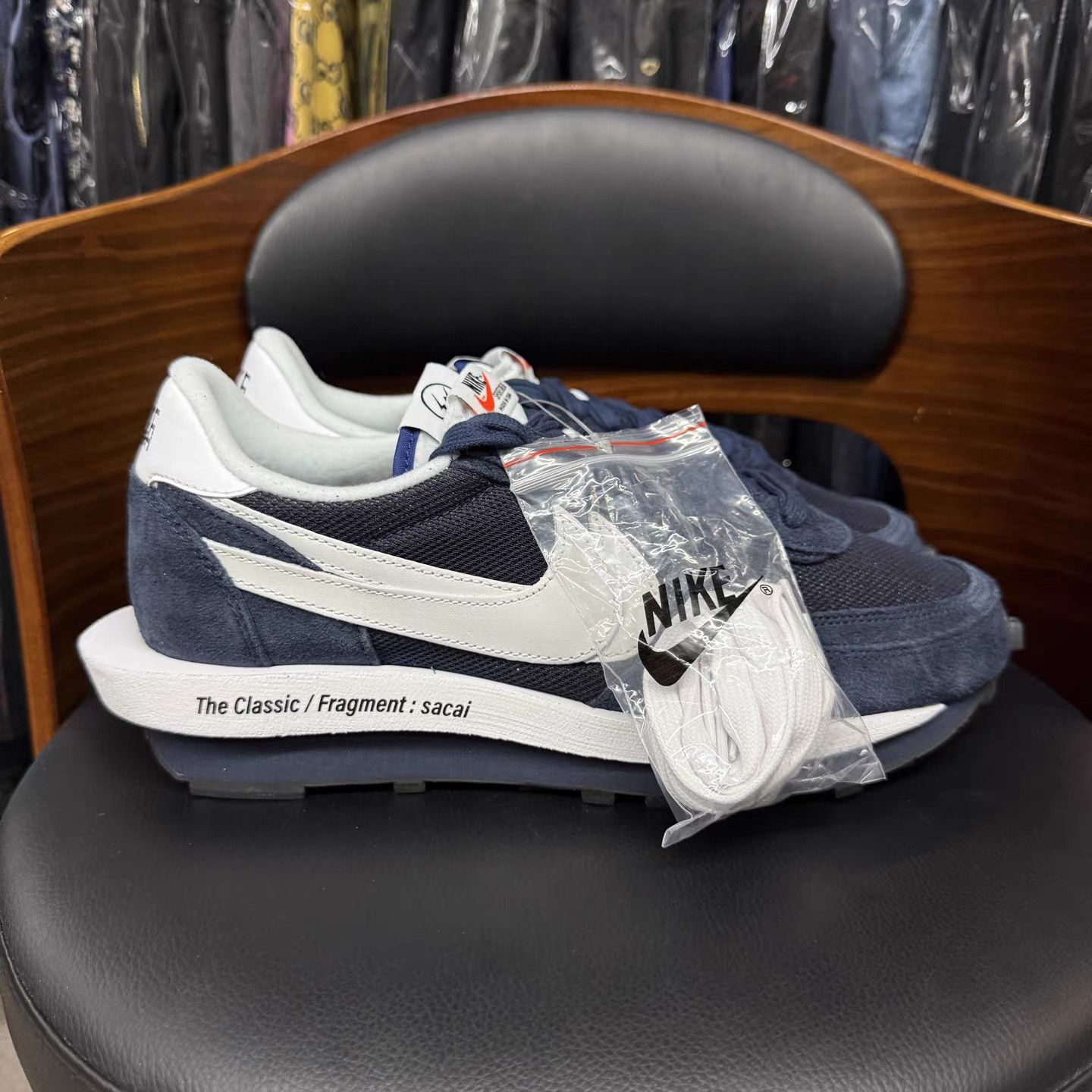 Nike Nike × Sacai × fragment design Sneakers K15 Size US 12 / EU 45 - 4 Thumbnail