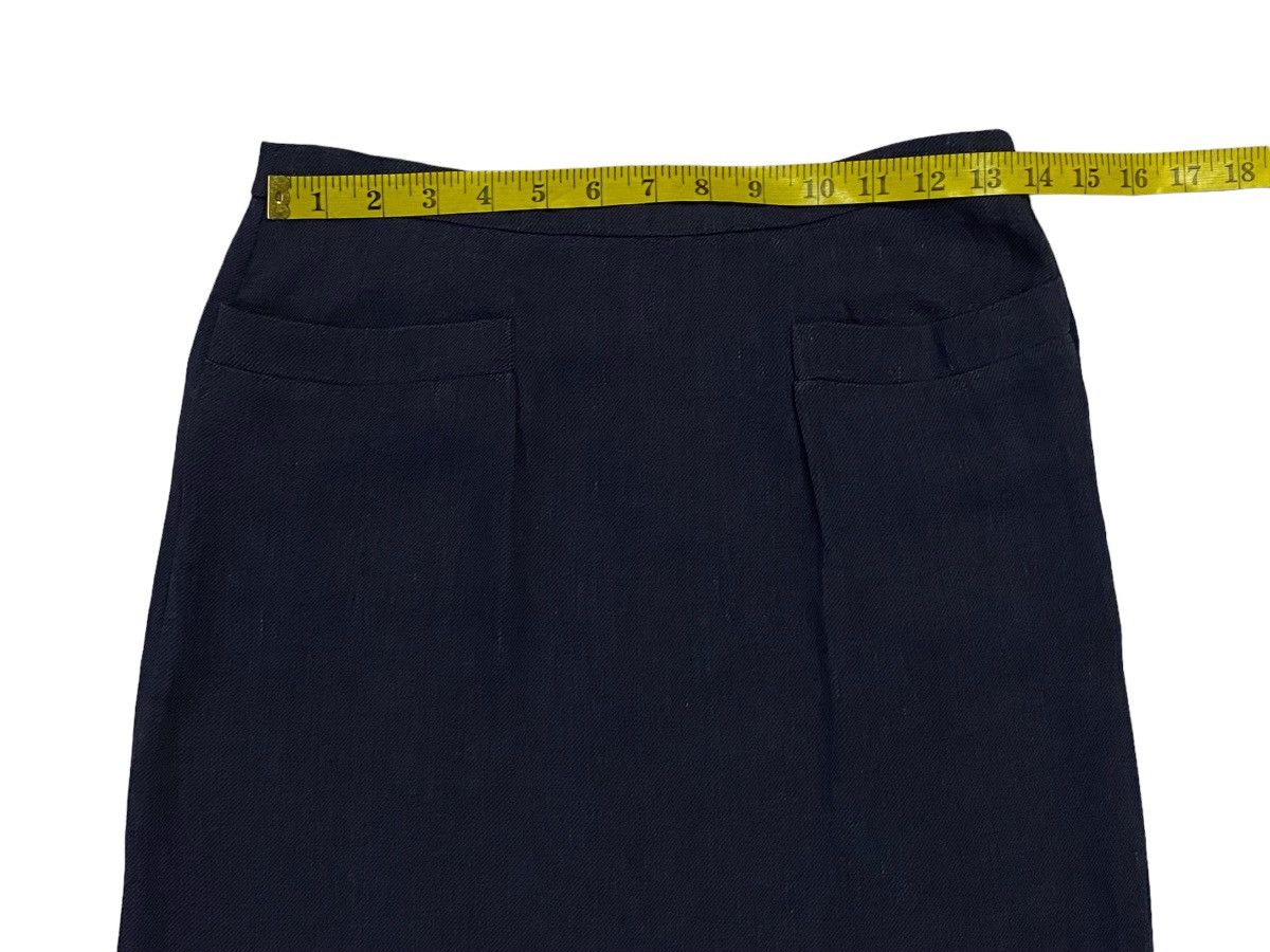 Hermes Vintage Hermes Double Pocket Midi Skirt Size 27" / US 4 / IT 40 - 4 Thumbnail